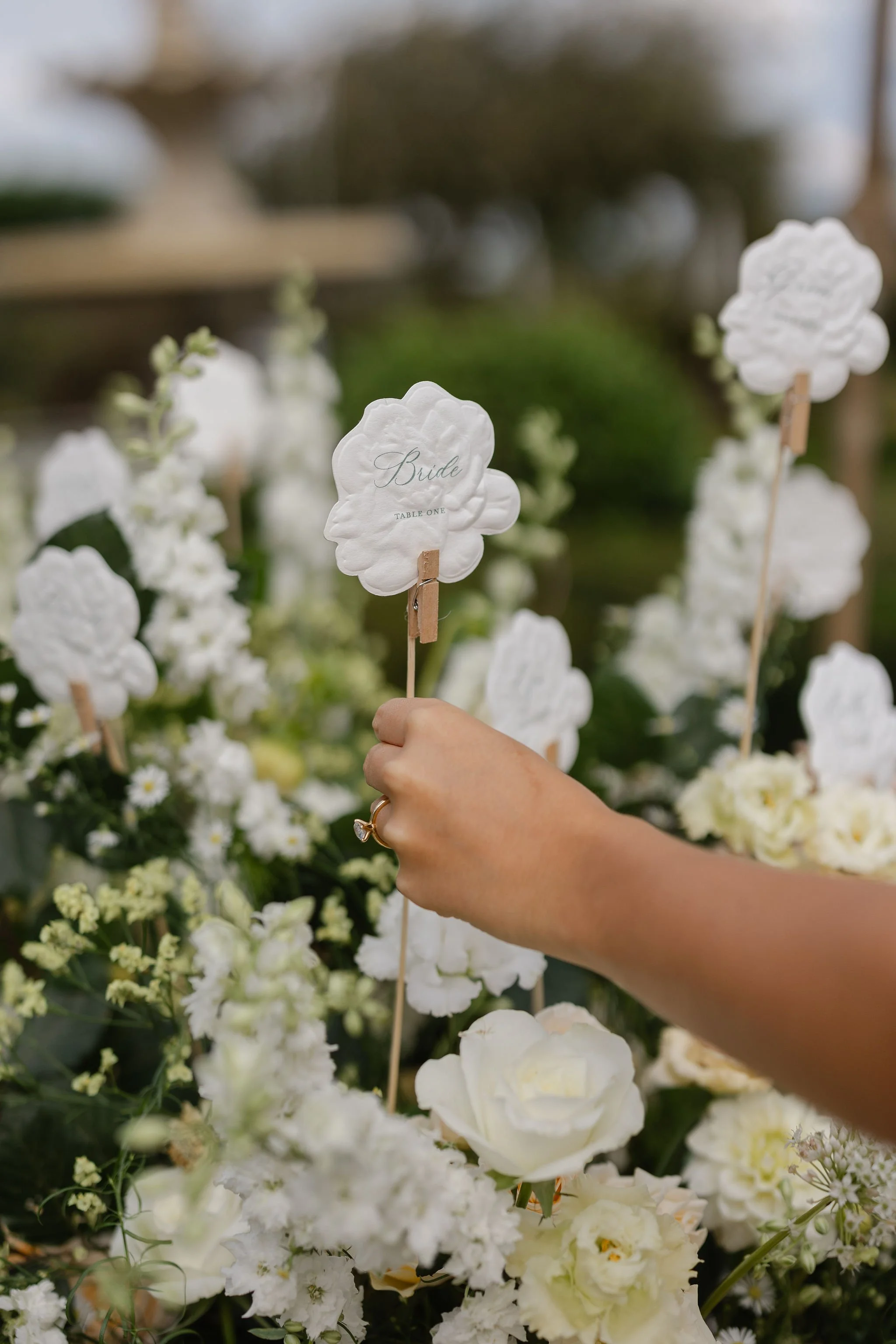 Soft peach Wedding Flowers - Surrey Wedding Florist - Froyle Park Wedding Flowers