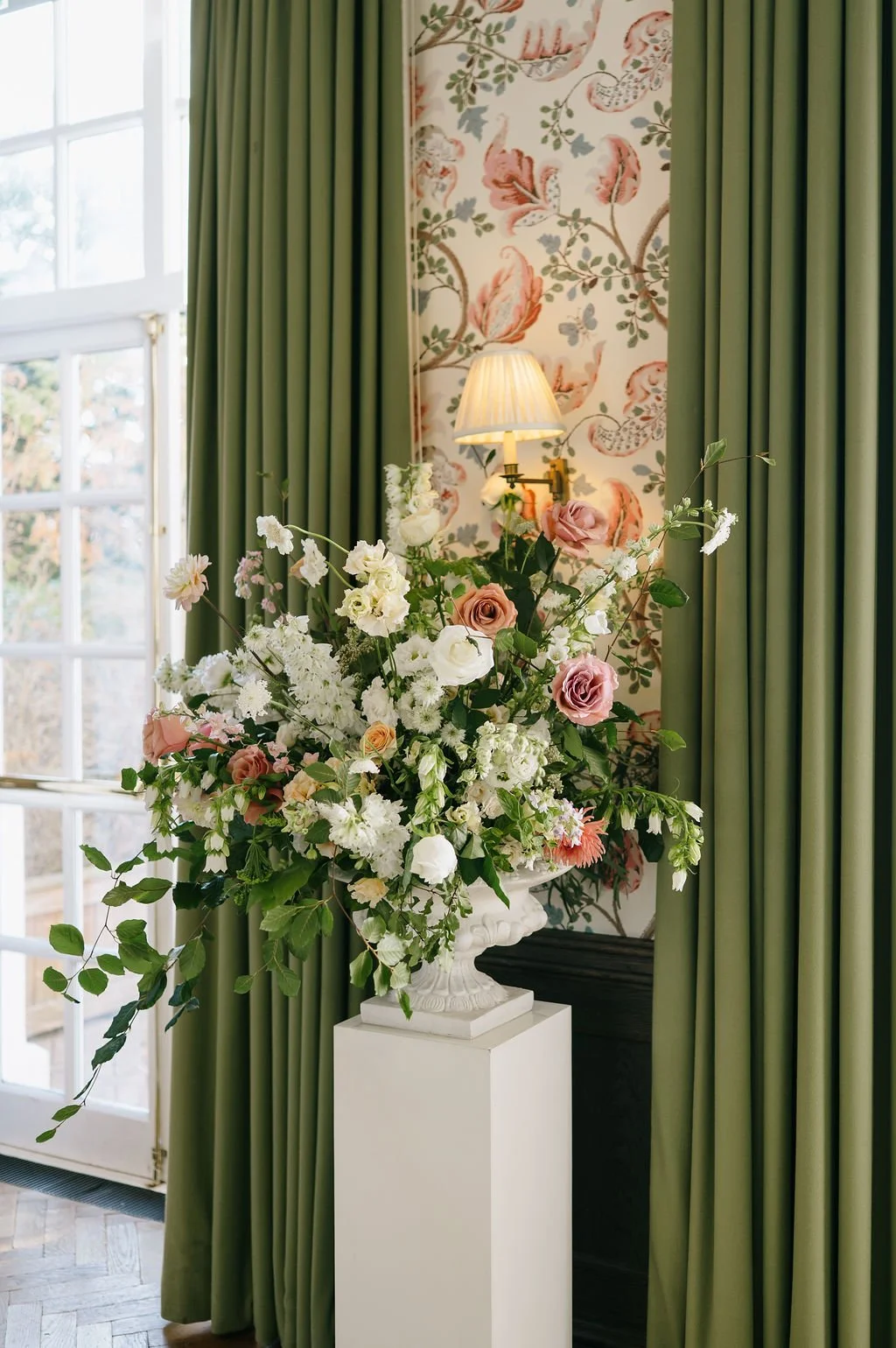 Garden Party Wedding Flowers - Surrey Wedding Florist - Four Seasons Hampshire Wedding