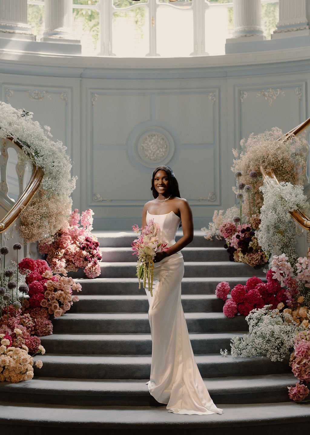 Colourful Wedding Flowers - London Wedding Florist - Savile Club Wedding