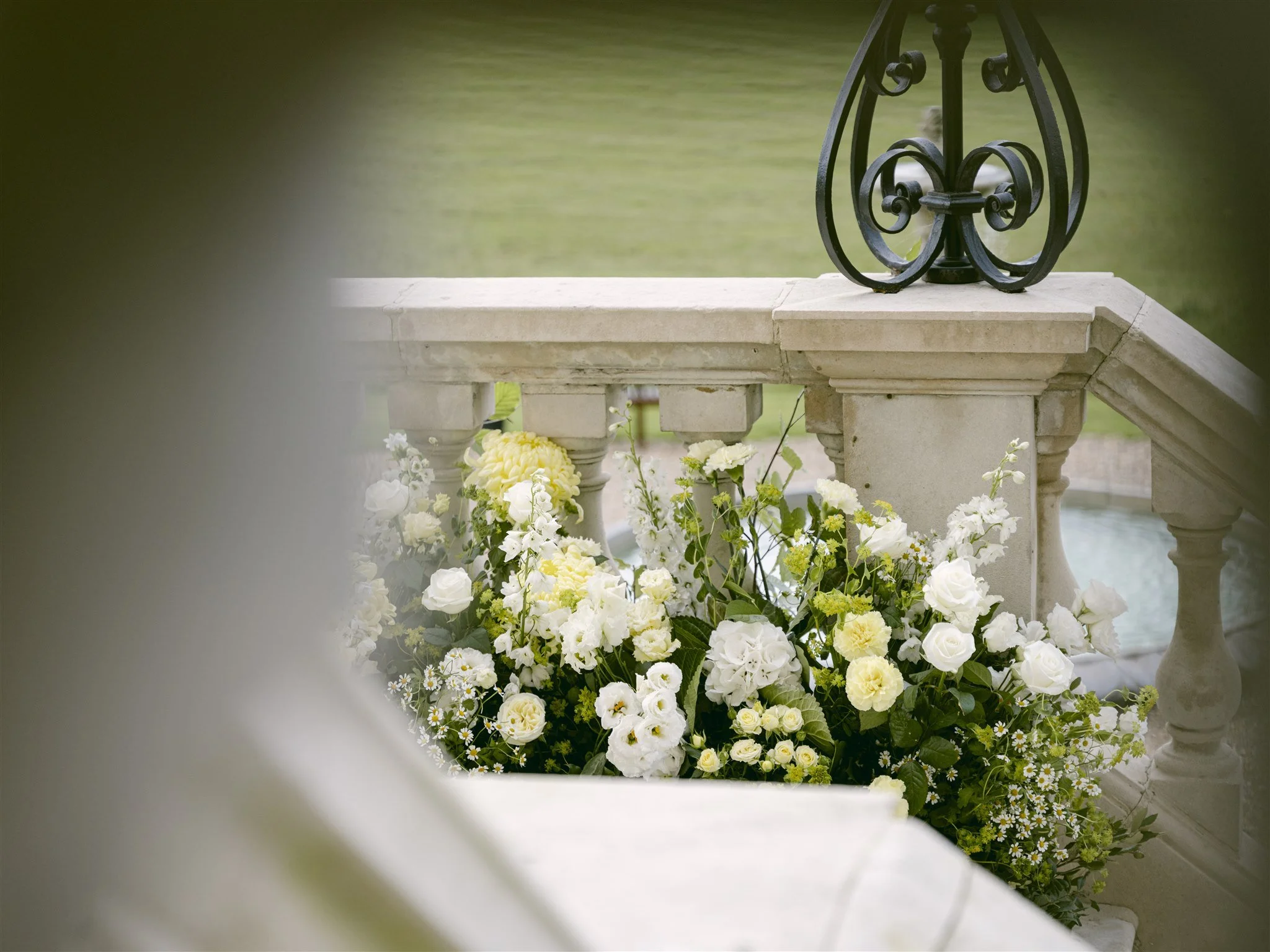 Butter Yellow Wedding Flowers - Surrey Wedding Florist - Botleys Mansion Wedding Flowers