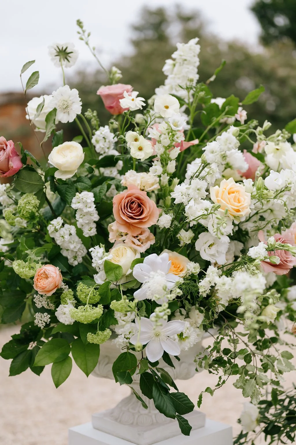 Garden Party Wedding Flowers - Surrey Wedding Florist - Four Seasons Hampshire Wedding