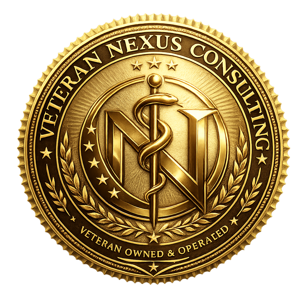 Veteran Nexus Consulting medical logo representing independent medical support for Veterans.
