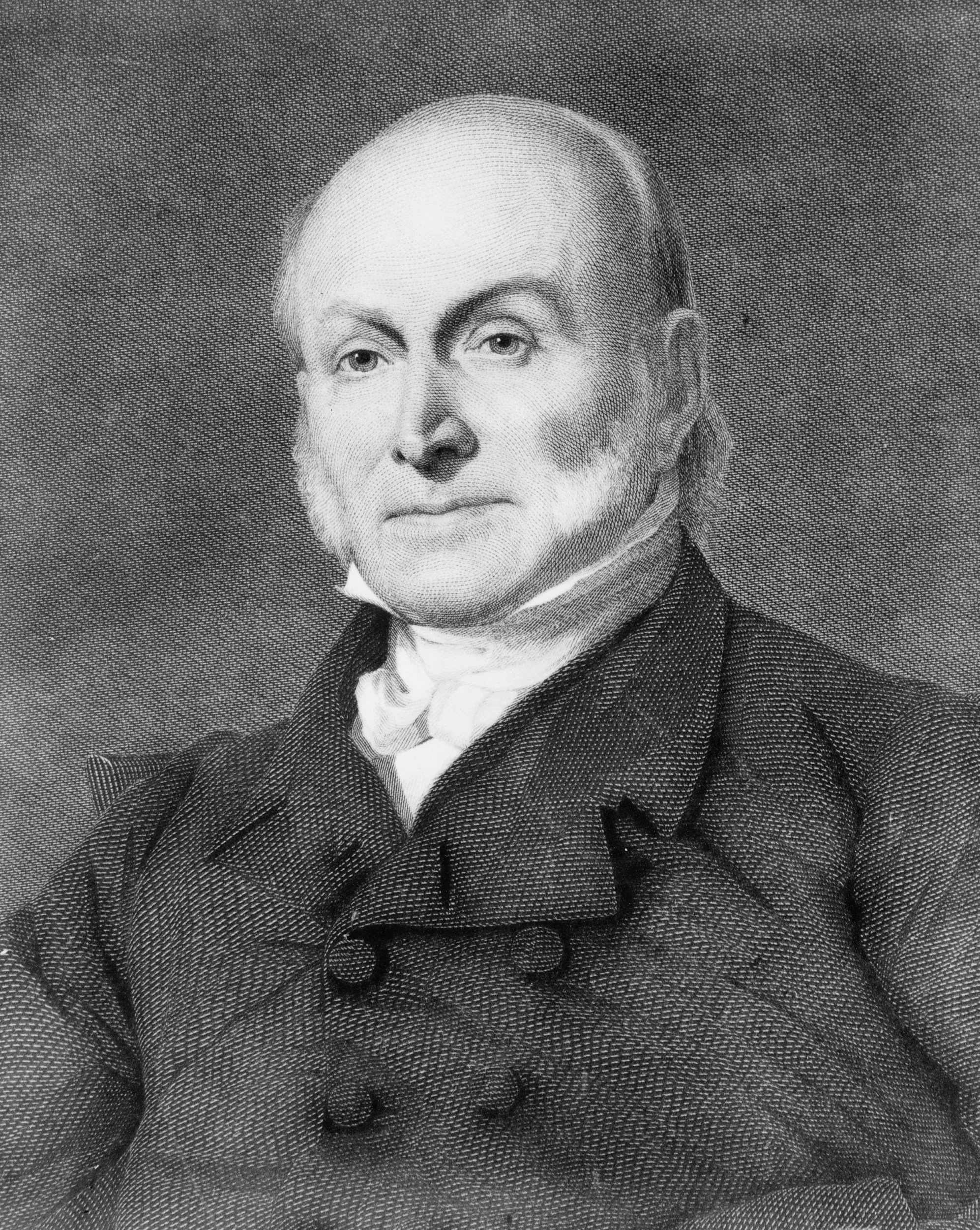 Close-up of a black-and-white portrait illustration of a man in historical attire with a high collar and bow tie, with detailed shading and cross-hatching.