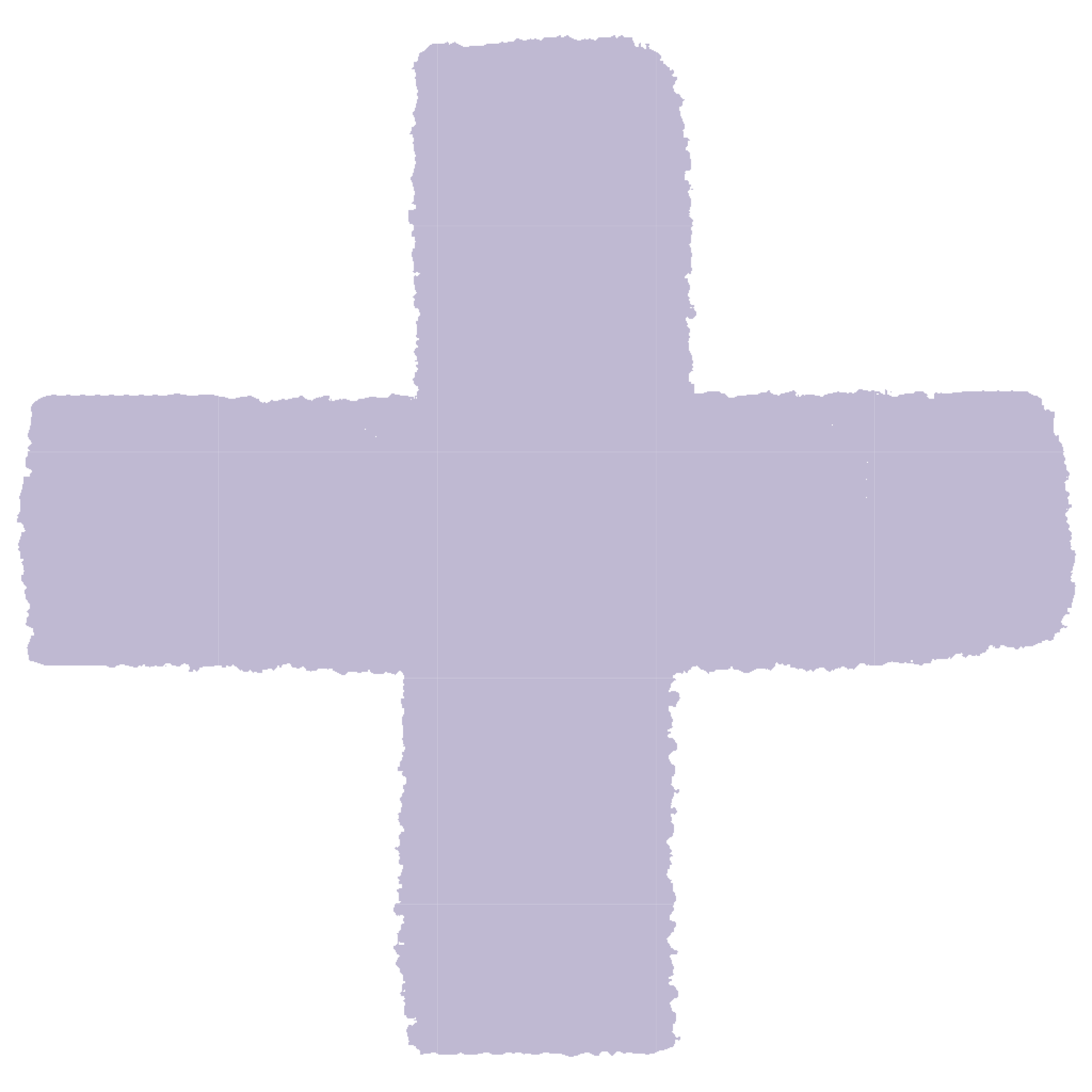 Purple cross