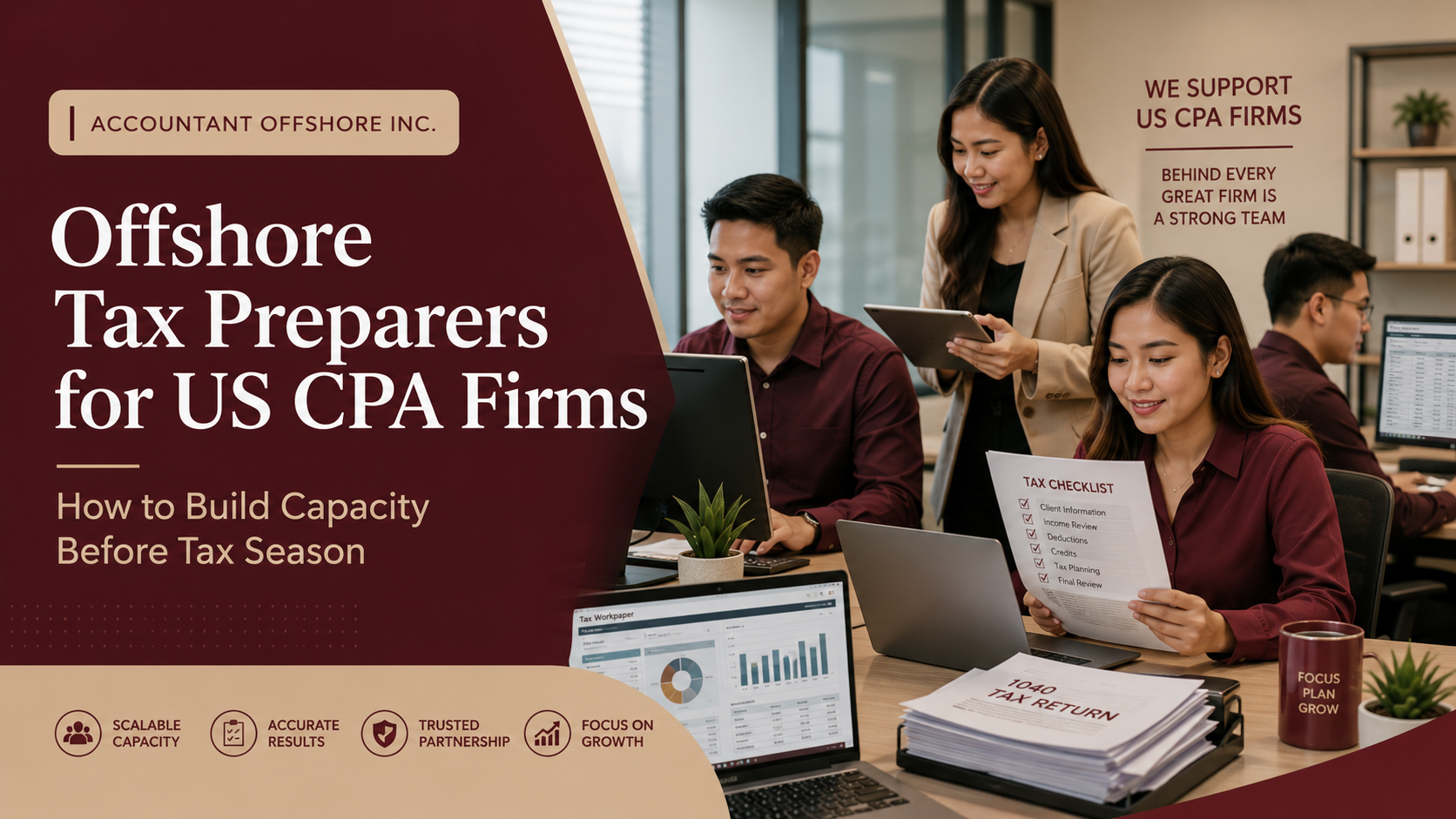 Offshore Tax Preparers for US CPA Firms: How to Build Capacity Before Tax Season