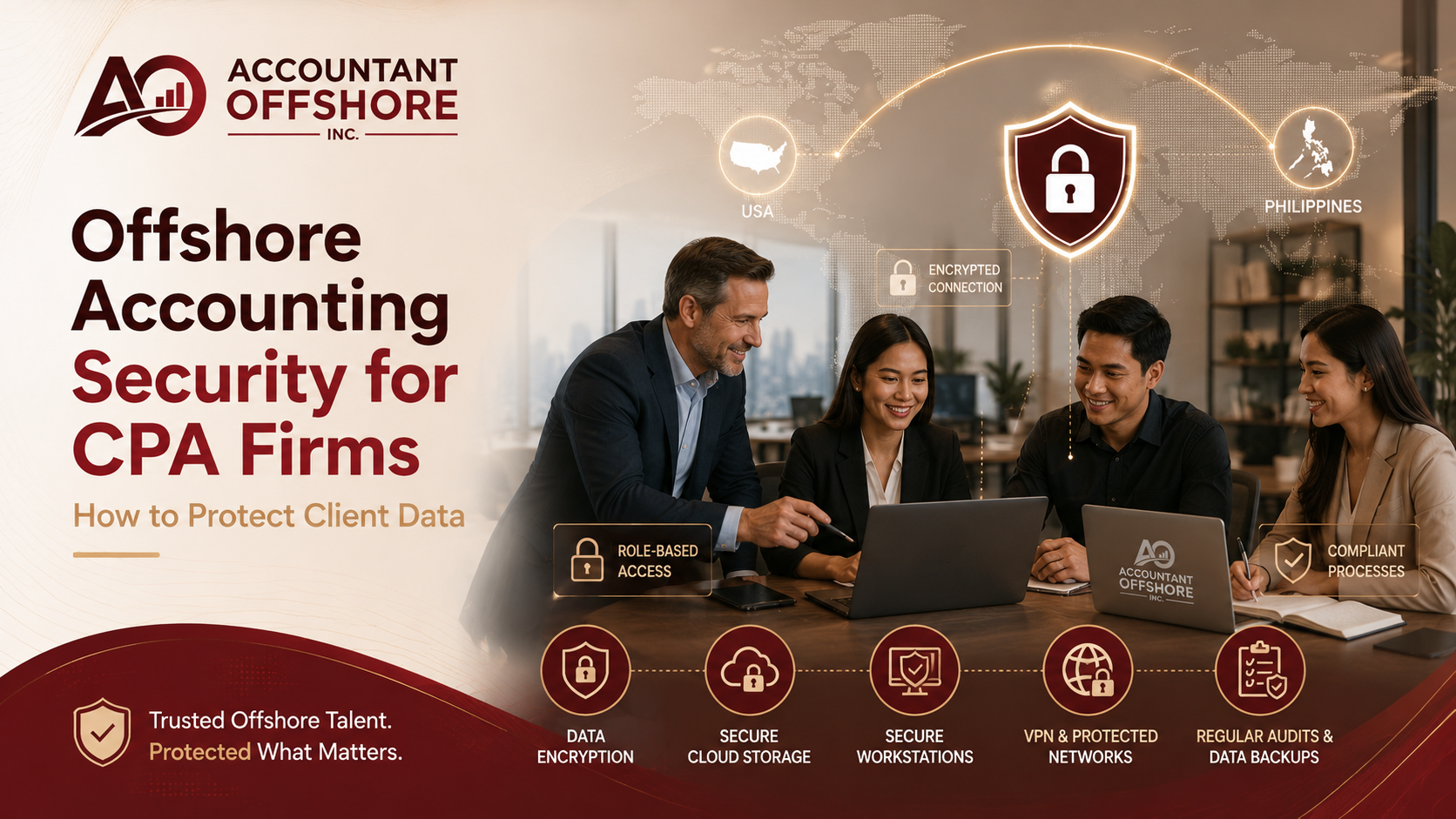 Offshore Accounting Security for CPA Firms: How to Protect Client Data