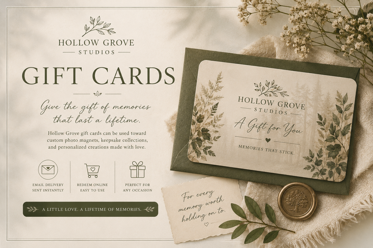 Give the Gift of Memories that Stick Around