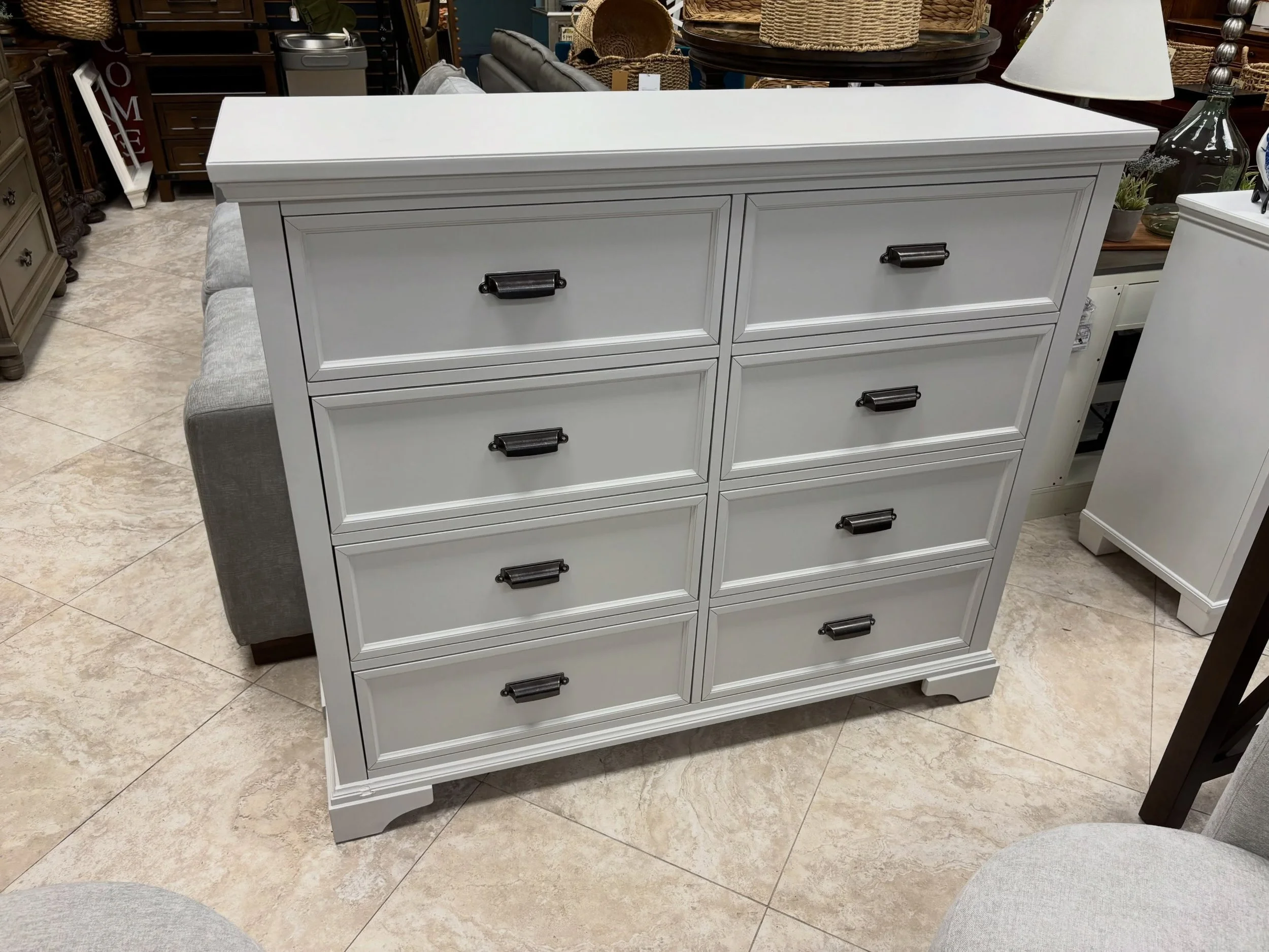 JUST ARRIVED &mdash; another great find at Rhino Decor.

Wynne 8 Drawer Dresser White
✅ Like New Condition, small ding from moving
📏 56&rdquo; x 18&rdquo; x 48&rdquo;H
💲 499

Available now at Rhino Decor
📍 13393 W Colonial Dr, Winter Garden, FL 34