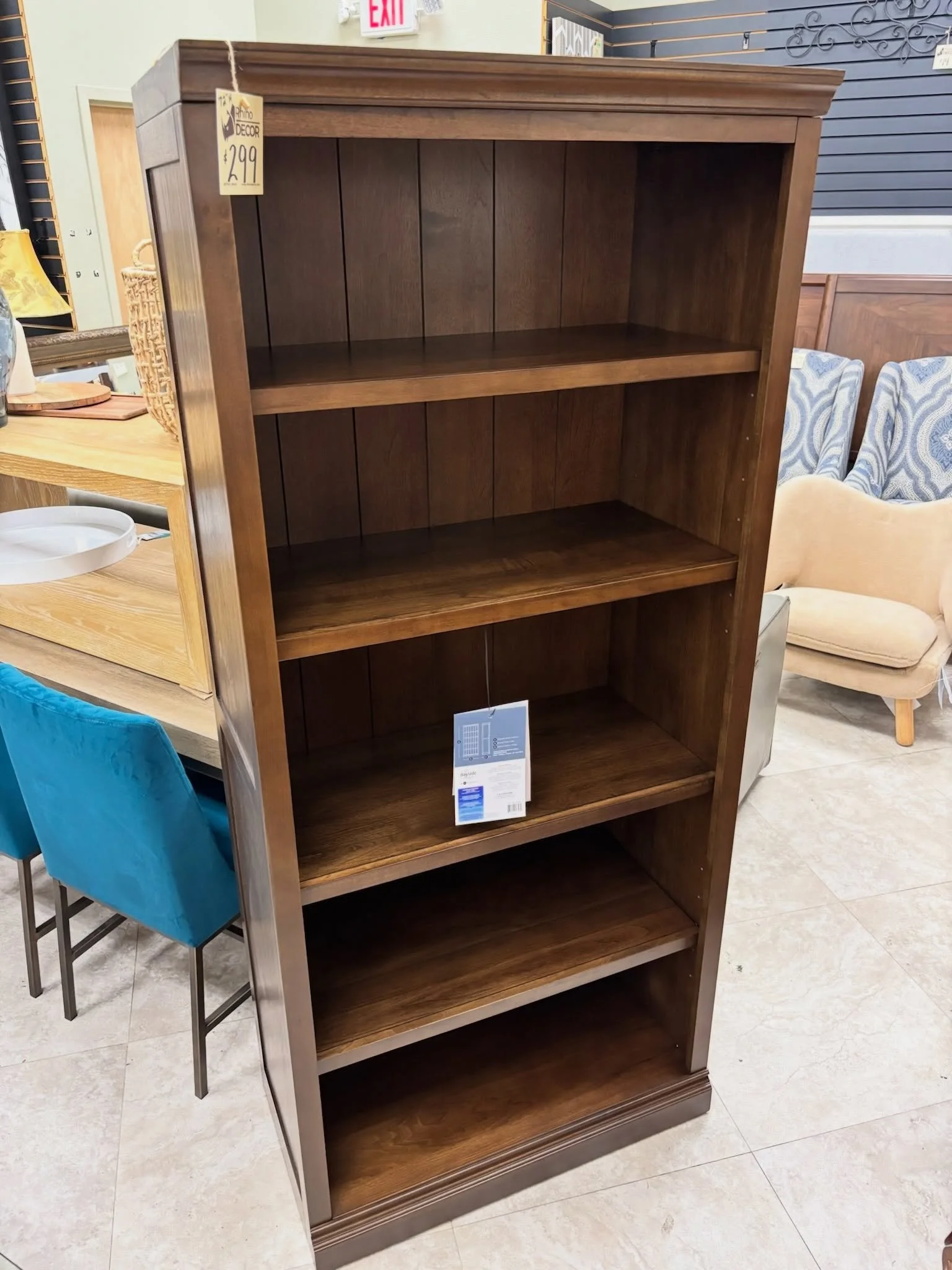 NOW AVAILABLE - Priced to move! 

Brown Bookshelf
✅ New Condition 
📏 32&rdquo; x 17.5&rdquo; x 72&rdquo;H
💲269 - 2 Available

Available now at Rhino Decor
📍 13393 W Colonial Dr, Winter Garden, FL 34787
🕙 Tue&ndash;Thu 10&ndash;5 | Fri&ndash;Sat 1
