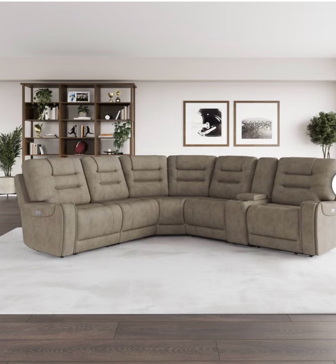 JUST ARRIVED &mdash; don&rsquo;t miss this one.

BarcaLounger Light Brown Fabric Power Sectional - New in Box
✅ New in Box
📏 126.5&rdquo; x 114&rdquo; x 39&rdquo; x 35&rdquo;H
💲 1299

Available now at Rhino Decor
📍 13393 W Colonial Dr, Winter Gard