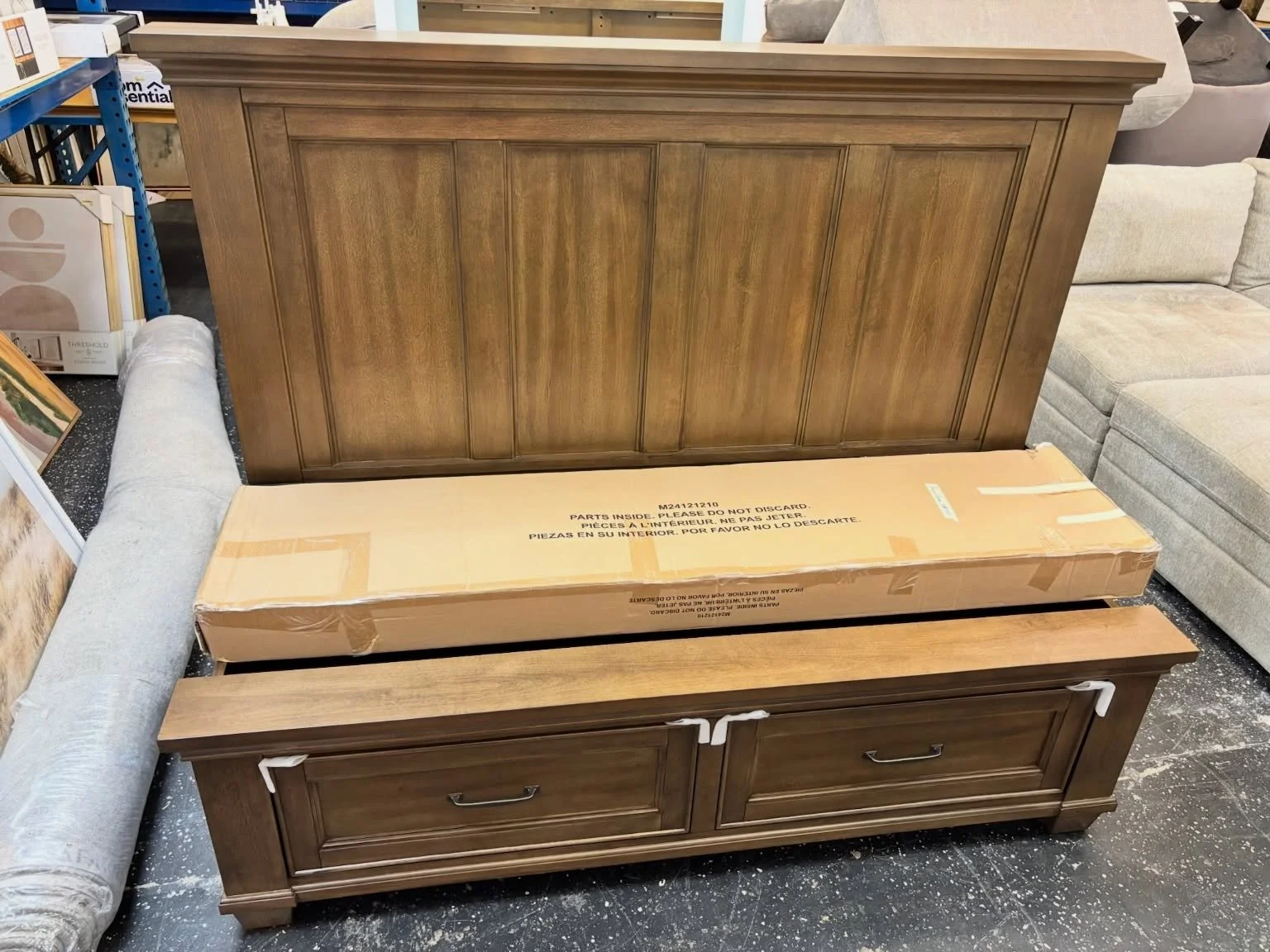 JUST ARRIVED &mdash; luxury for half the price!! 🦏

Brown Wood Queen Storage Bed Frame
✅ Like New Condition
📏 66&rdquo; x 89&rdquo; x 53&rdquo;H
💲500

Rhino Decor
📍 13393 W Colonial Dr, Winter Garden, FL 34787
🕙 Tue&ndash;Thu 10&ndash;5 | Fri&nd