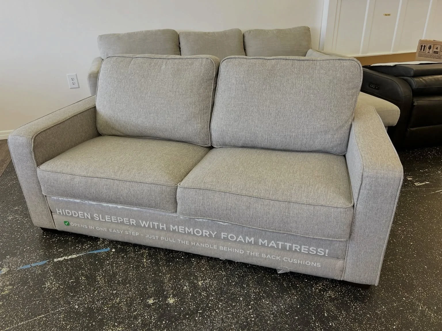 JUST ARRIVED - Do not miss out on this one!

Gray Fabric Sleeper Sofa w/ Full Foam Mattress
✅ Like New
📏 70&rdquo; X 36&rdquo; X 30&rdquo; H
💲699

Available now at Rhino Decor
📍 13393 W Colonial Dr, Winter Garden, FL 34787
🕙 Tue&ndash;Thu 10&ndas