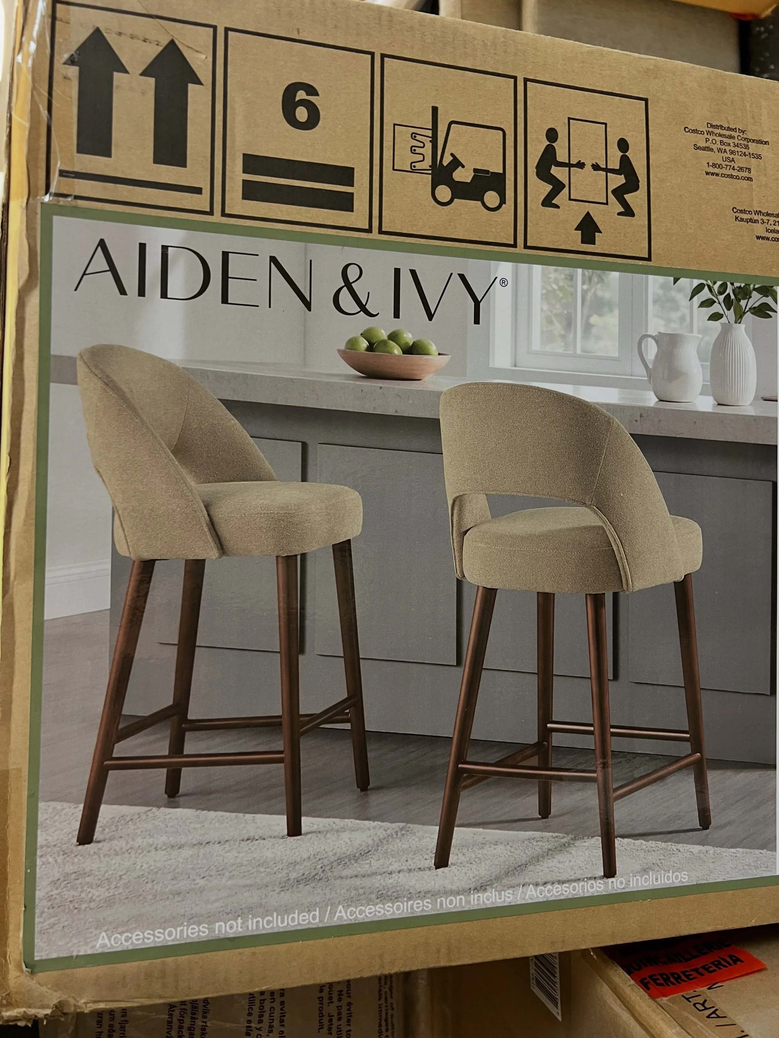 JUST ARRIVED &mdash; another great find at Rhino Decor 🦏

New Tan Fabric Counter Stools (2)
✅ New in Box
📏 19.5&rdquo; x 20.5&rdquo; x 37.5&rdquo;H, Floor to Seat 26&rdquo;H
💲299

Rhino Decor
📍 13393 W Colonial Dr, Winter Garden, FL 34787
🕙 Tue&