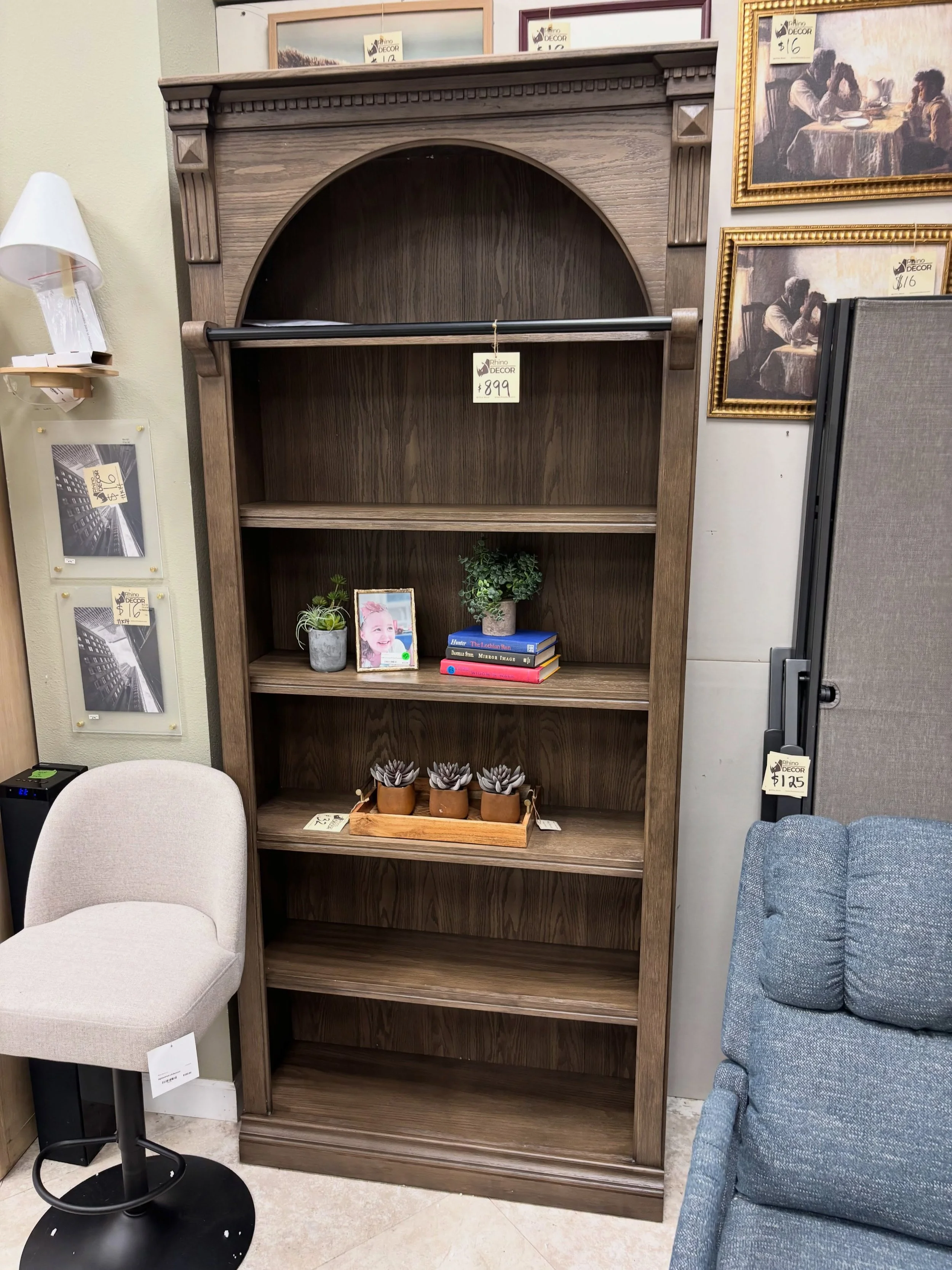 JUST ARRIVED &mdash; another great find at Rhino Decor 🦏

Modern Farmhouse Wooden Bookcase
✅Like New Condition, Open Box
📏 40&rdquo; x 15&rdquo; x 94&rdquo;H
💲899

Rhino Decor
📍 13393 W Colonial Dr, Winter Garden, FL 34787
🕙 Tue&ndash;Thu 10&nda