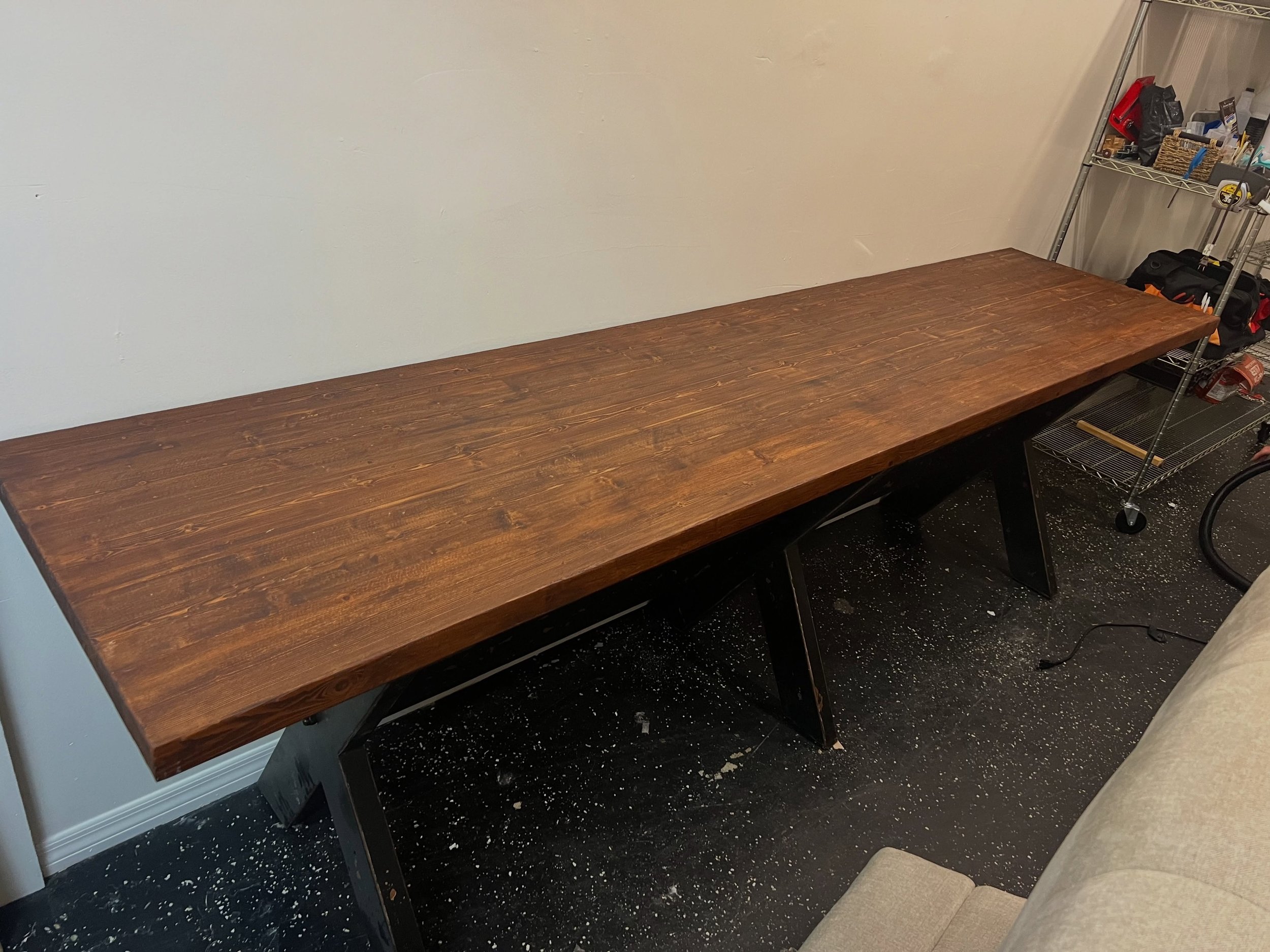 LOWERED PRICE

10&rsquo; Wood Bar Height Conversation Table
✅ Great Condition
📏 118&rdquo; x 27&rdquo; x 36&rdquo;H
💲 450

Available now at Rhino Decor
📍 13393 W Colonial Dr, Winter Garden, FL 34787
🕙 Tue&ndash;Thu 10&ndash;5 | Fri&ndash;Sat 10&n