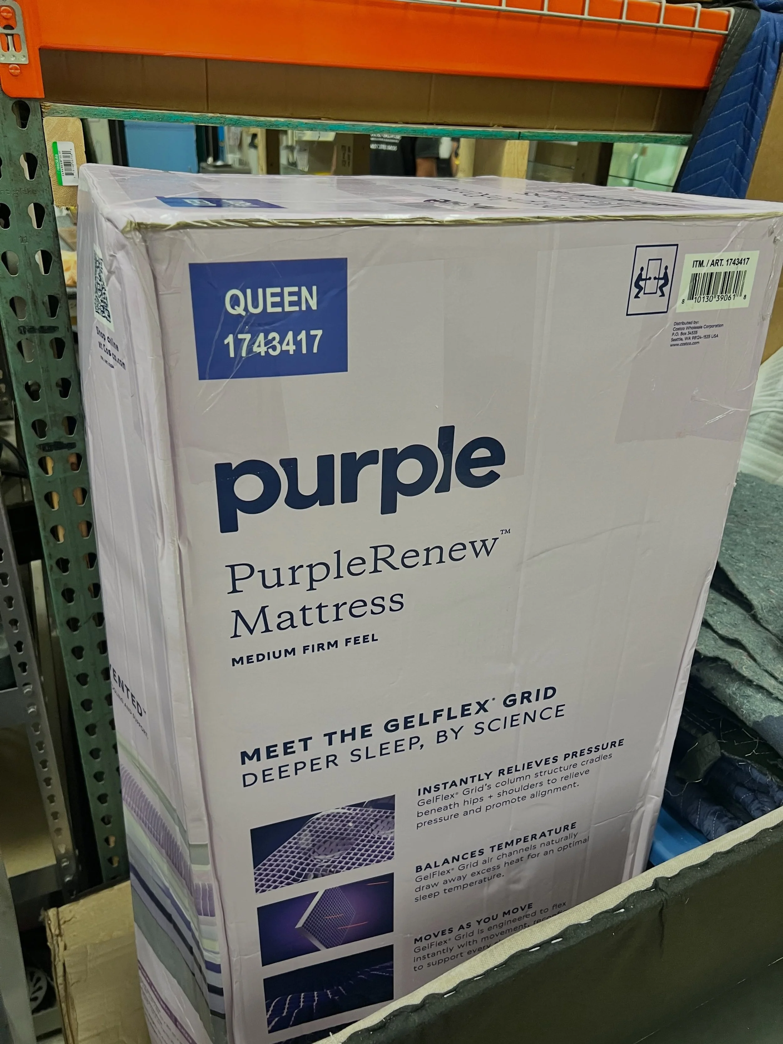 *NEW* PurpleRenew 11&rdquo; Gel Grid Mattress
JUST ARRIVED &mdash; another great find at Rhino Decor 🦏

JUST ARRIVED &mdash; half off retail price 😳🦏
✅ Brand New, In the Box
📏 60&rdquo; x 80&rdquo; x 11&rdquo;
💲600

Rhino Decor
📍 13393 W Coloni