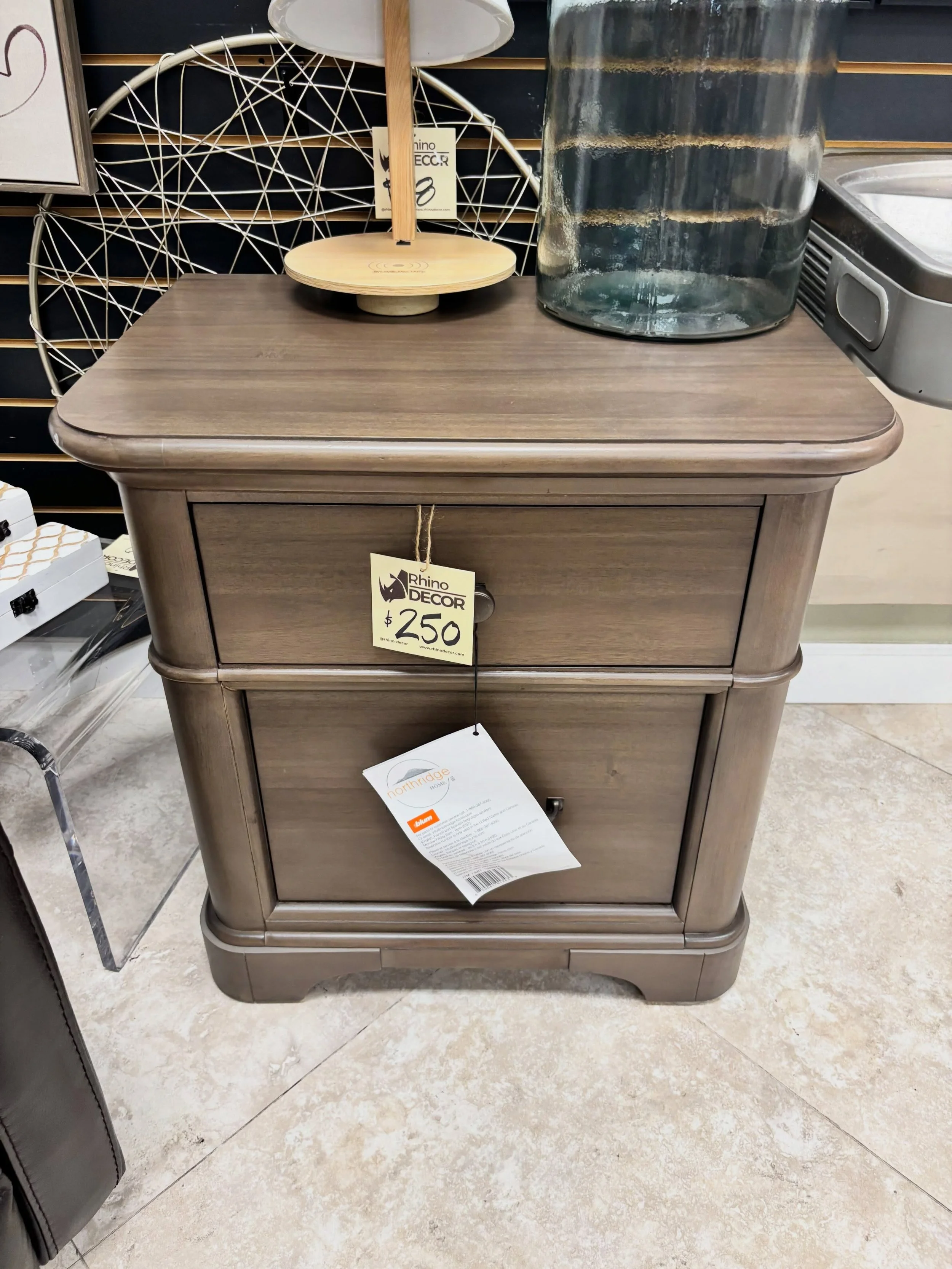 JUST ARRIVED &mdash; another great find at Rhino Decor 🦏

Weathered Gray 2 Drawer Nightstan
✅Like New Condition
📏 26&rdquo; x 18&rdquo; x 26.5&rdquo;H
💲250

Rhino Decor
📍 13393 W Colonial Dr, Winter Garden, FL 34787
🕙 Tue&ndash;Thu 10&ndash;5 | 