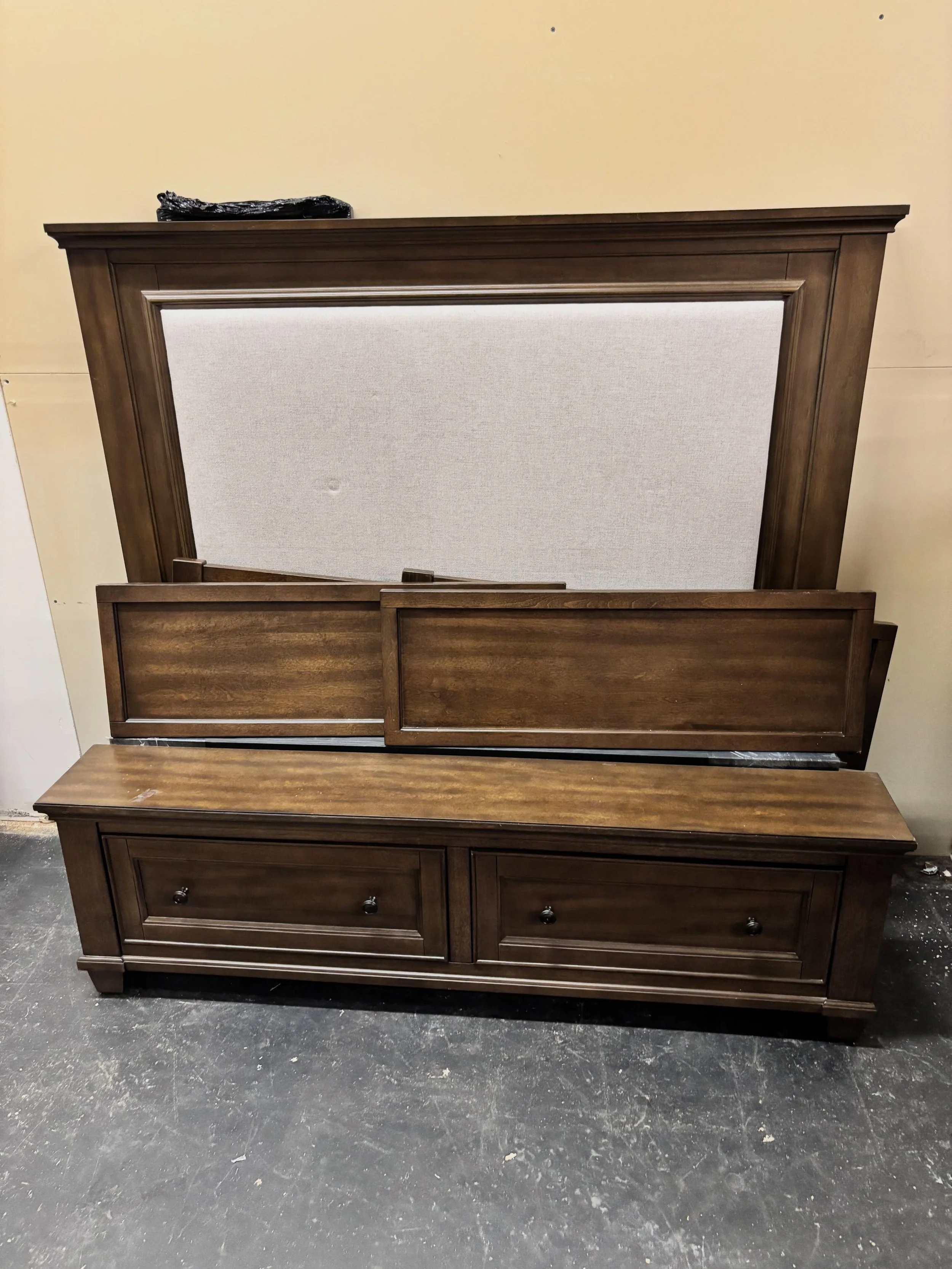 JUST ARRIVED &mdash; another great find at Rhino Decor 🦏

Charleigh Queen Brown Wood Storage Bed Frame
✅ Good Condition
📏 65&rdquo; x 93.5&rdquo; x 60&rdquo;H
💲350

Rhino Decor
📍 13393 W Colonial Dr, Winter Garden, FL 34787
🕙 Tue&ndash;Thu 10&nd