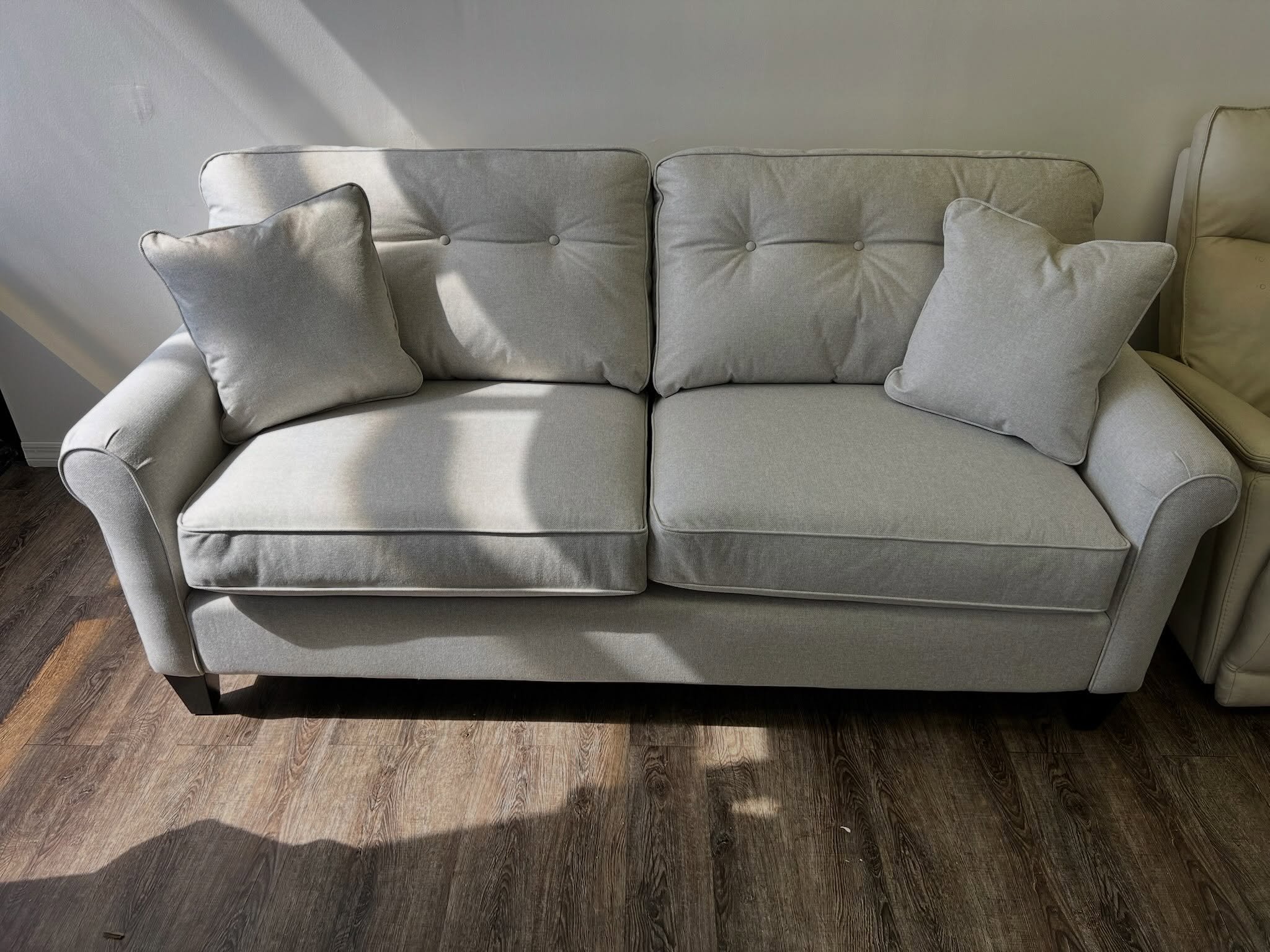 JUST ARRIVED &mdash; class style, smart savings 🦏

*New LazBoy Laurel Light Beige Fabric Sofa
✅ New Condition
📏 80&rdquo; x 38&rdquo; x 39&rdquo;H
💲799

Rhino Decor
📍 13393 W Colonial Dr, Winter Garden, FL 34787
🕙 Tue&ndash;Thu 10&ndash;5 | Fri&