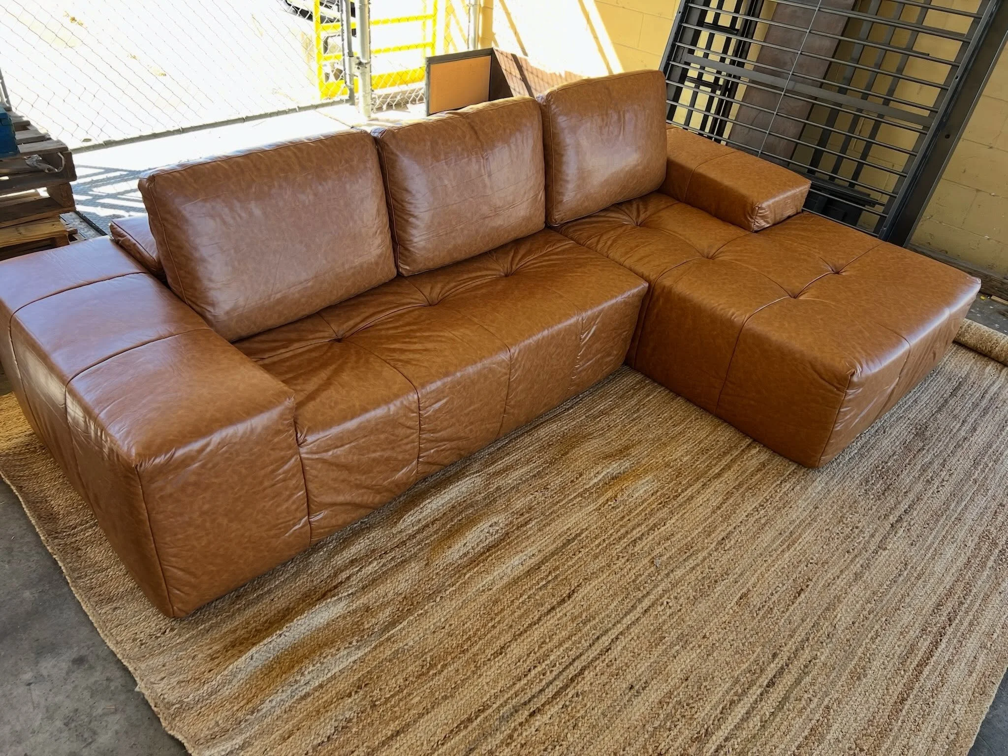 JUST ARRIVED &mdash; another great find at Rhino Decor 🦏

Rosella L-Shaped Faux Leather Sectional with Chaise 
✅Like New Condition
📏 114&rdquo; x 70&rdquo; x 22.5&rdquo;H
💲400

Rhino Decor
📍 13393 W Colonial Dr, Winter Garden, FL 34787
🕙 Tue&nda