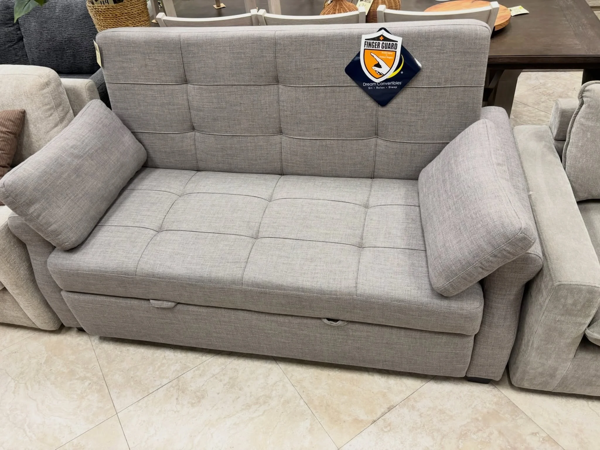 JUST ARRIVED &mdash; another great find at Rhino Decor 🦏

Serta Gray Sabrina Queen Convertible Sleeper Sofa
✅ New Condition, Open Box
📏 72.5&rdquo; x 37.5&rdquo; x 39.5&rdquo;H, as bed: 60&rdquo; x 78&rdquo; x 20&rdquo;H
💲679

Rhino Decor
📍 13393
