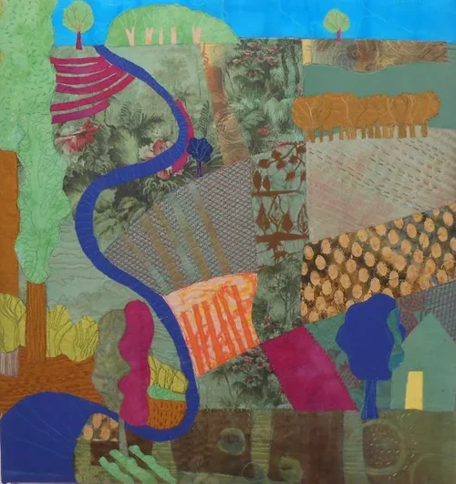 The Road Ahead, #2

30” by 32” by 1.5” Textile on wooden frame