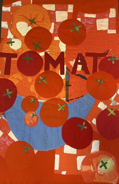  Tomato Invasion and Blue Bowl 