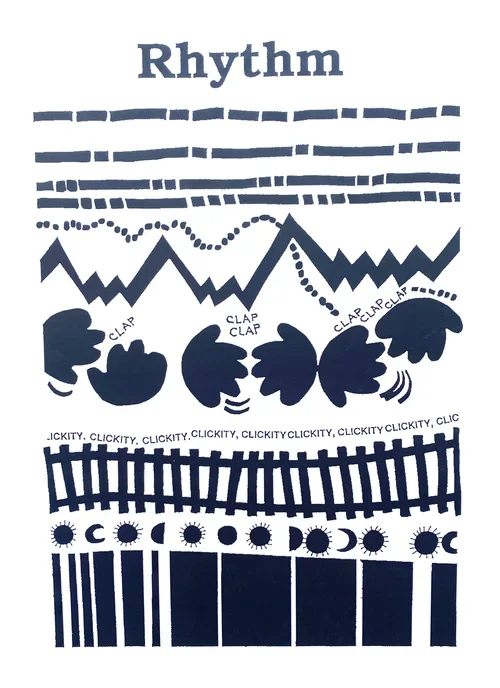  Rhythm page by Susan Marcus 