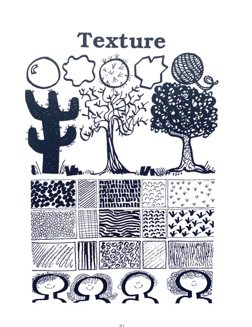 Texture page by Susan Marcus