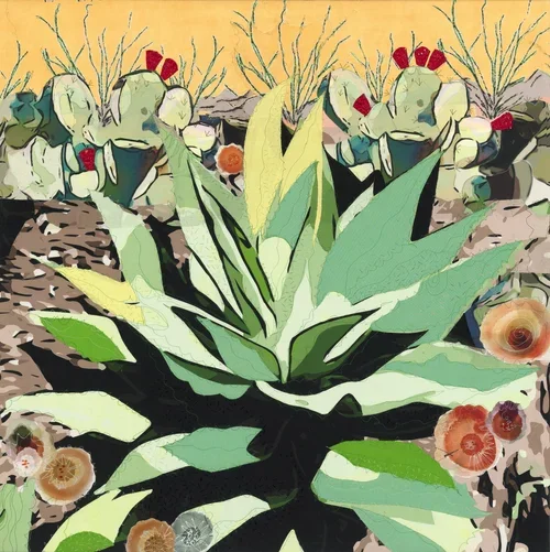 Agave and Prickly Pear