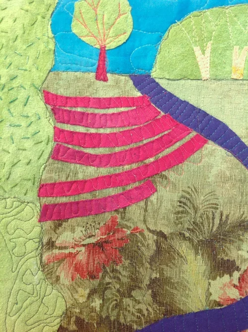 Detail: The Road Ahead, #2

30” by 32” by 1.5” Textile on wooden frame