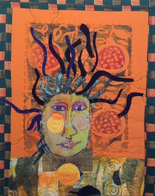 Pomegranate Queen

19” by 21” Textile collage wall hanging, 2014                SOLD