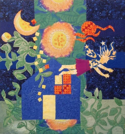 Camino Village, #2

30” by 32” by 1.5" Textile on wooden frame