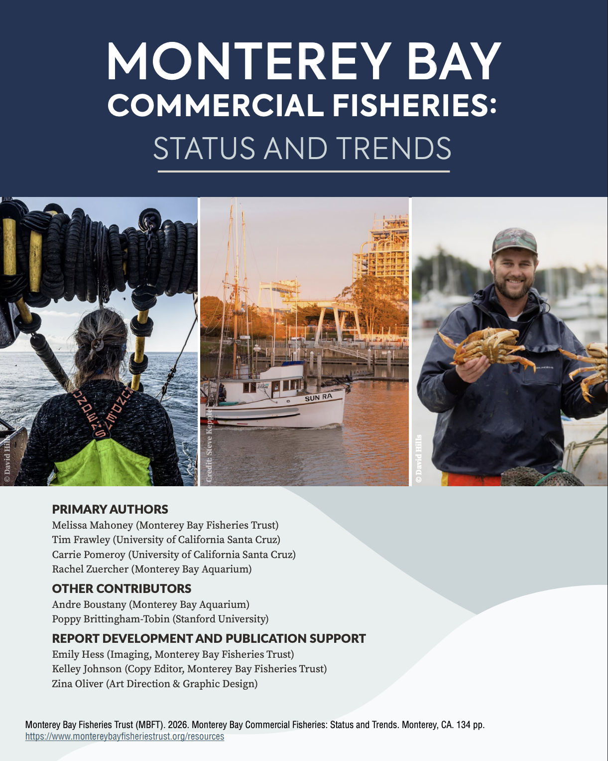 NEW REPORT CHARTS FOUR DECADES OF CHANGE IN MONTEREY BAY’S COMMERCIAL FISHERIES