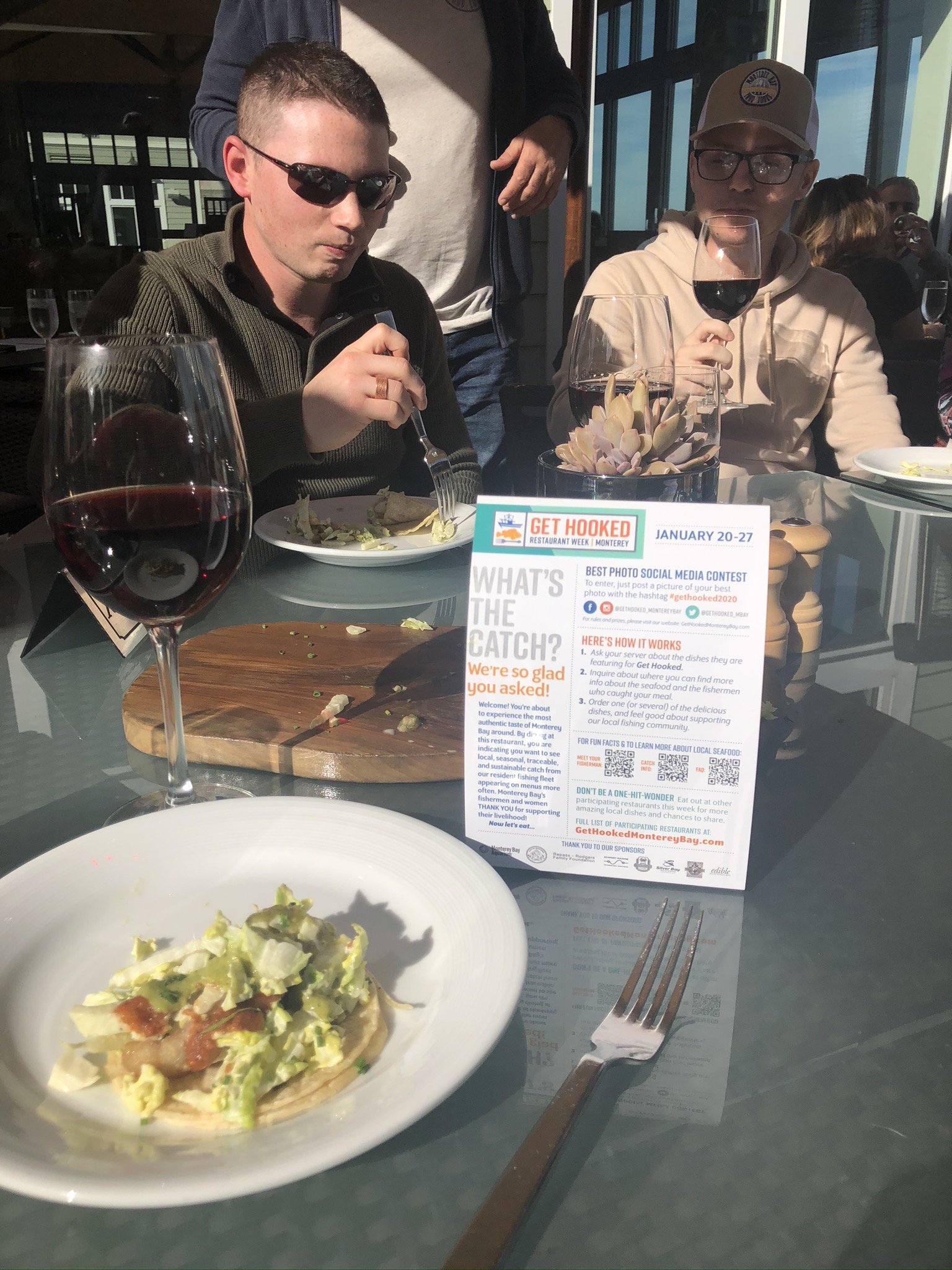 Diners_Get Hooked table tent_rockfish tacos.jpeg