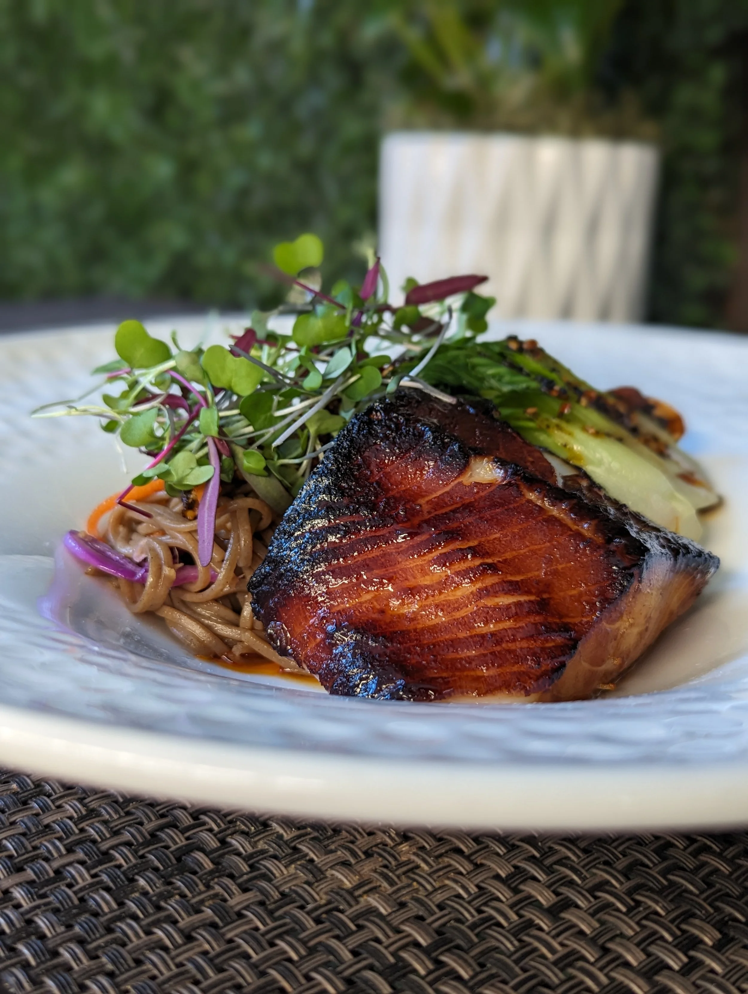 Miso-Marinated Black Cod by Chef Mario Garcia