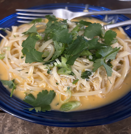 Red Thai Curry Crab Soup