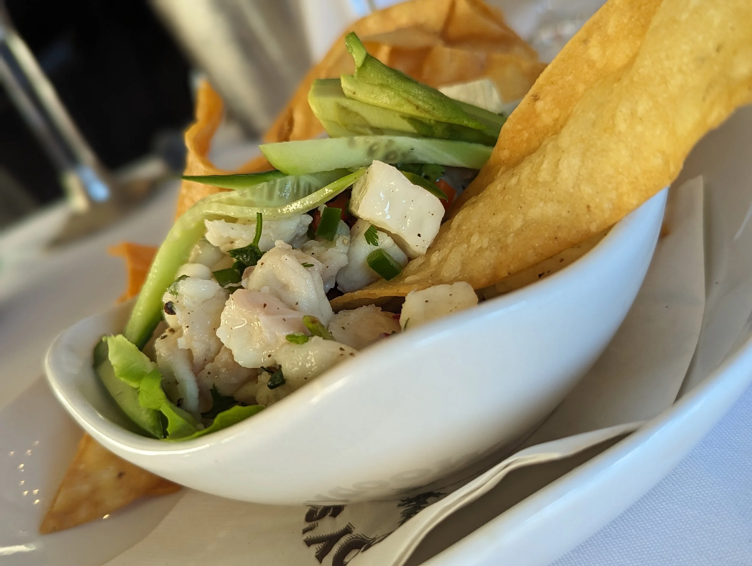 Halibut Ceviche by Tim Woods