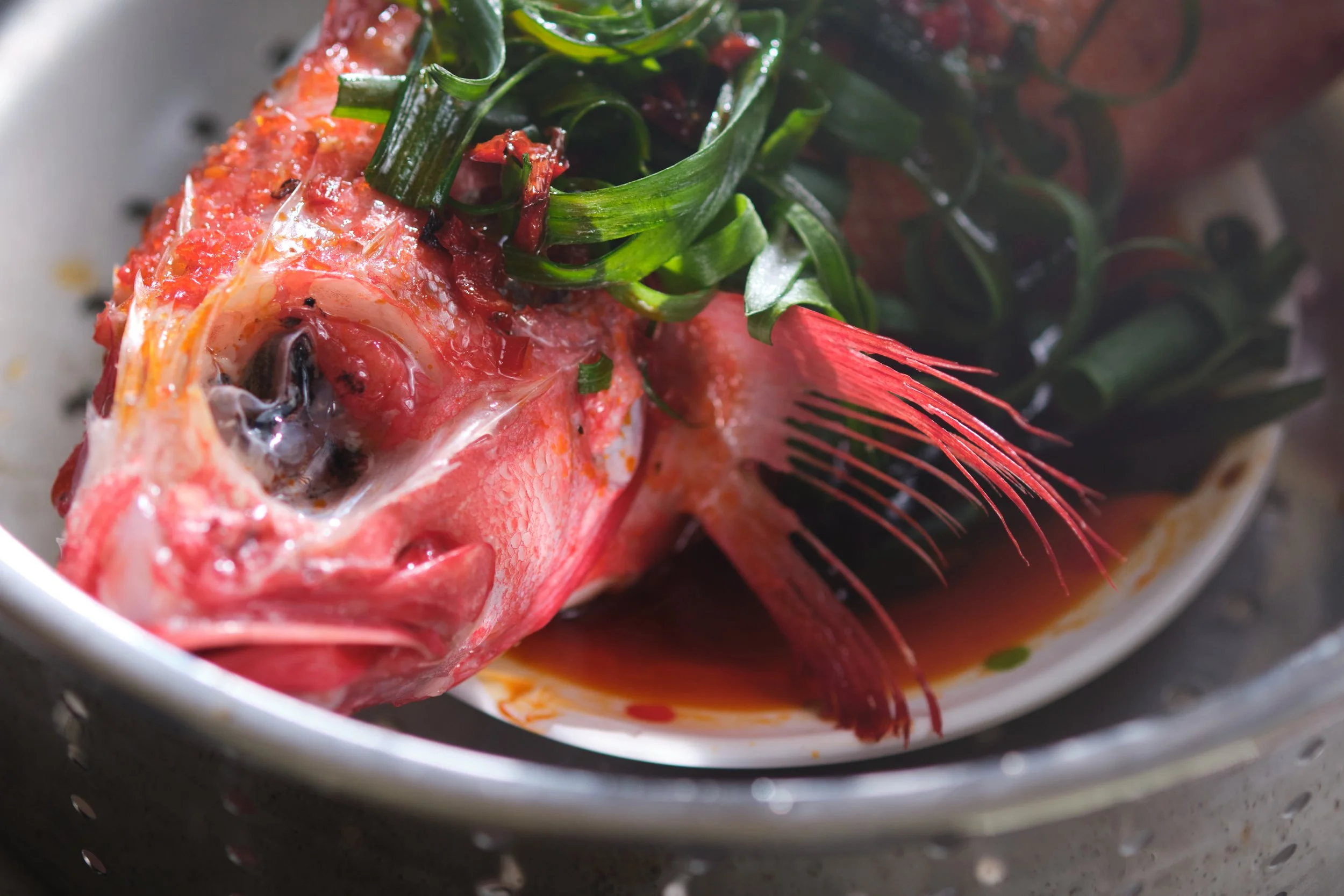 Cantonese-Style Steamed Fish