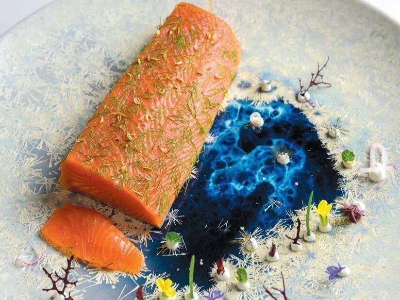 Cured Salmon with Dill &amp; Spices