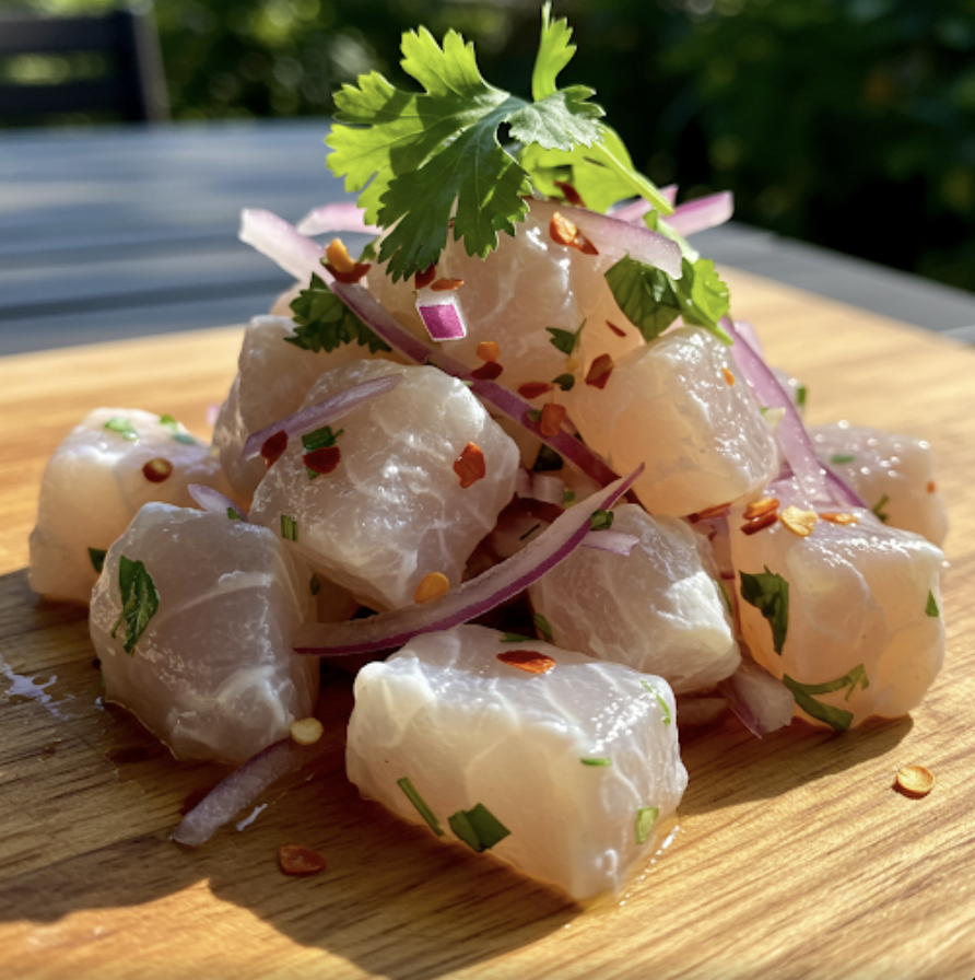 Local Rockfish Ceviche