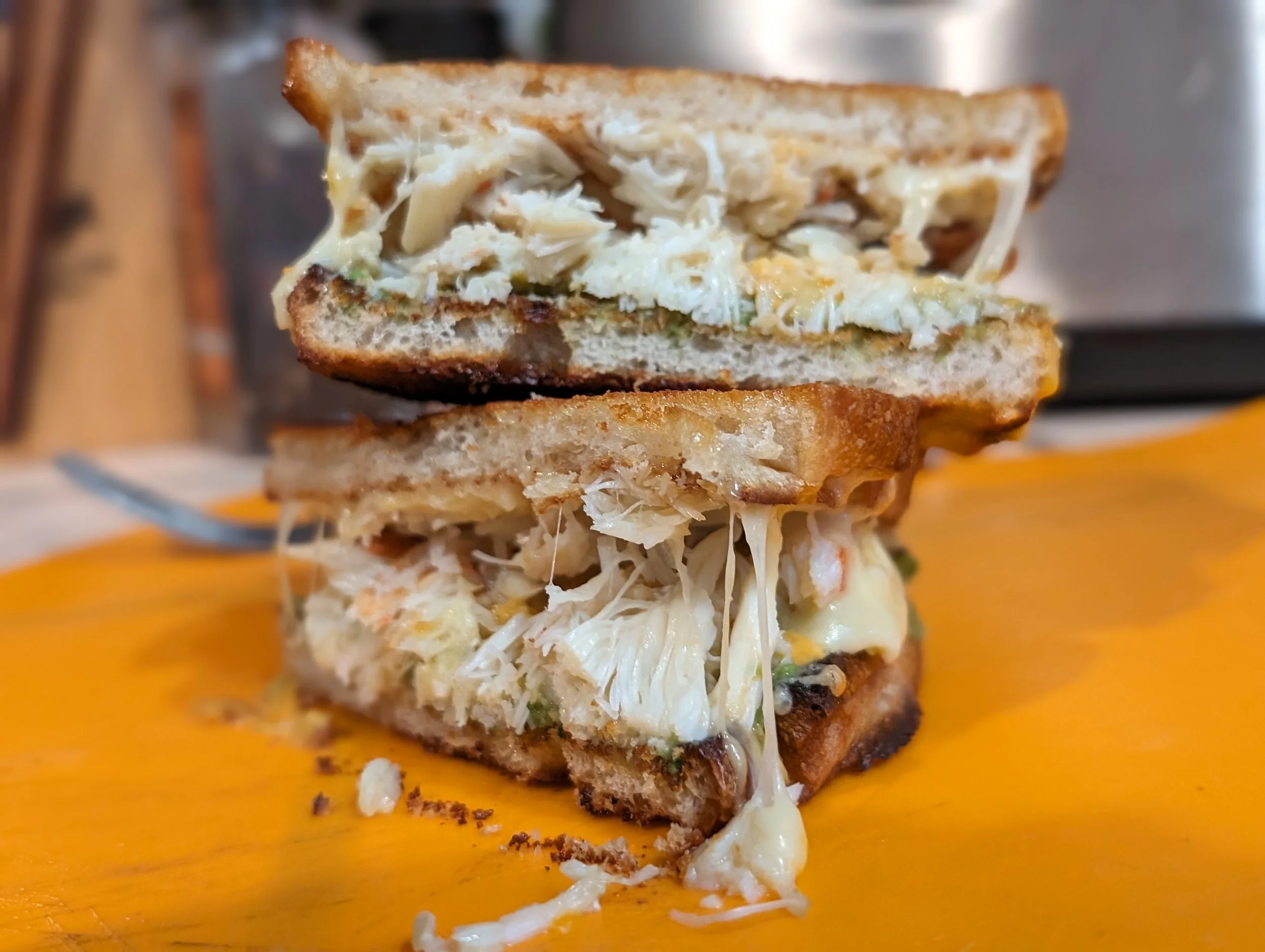 Sourdough Crab Melt