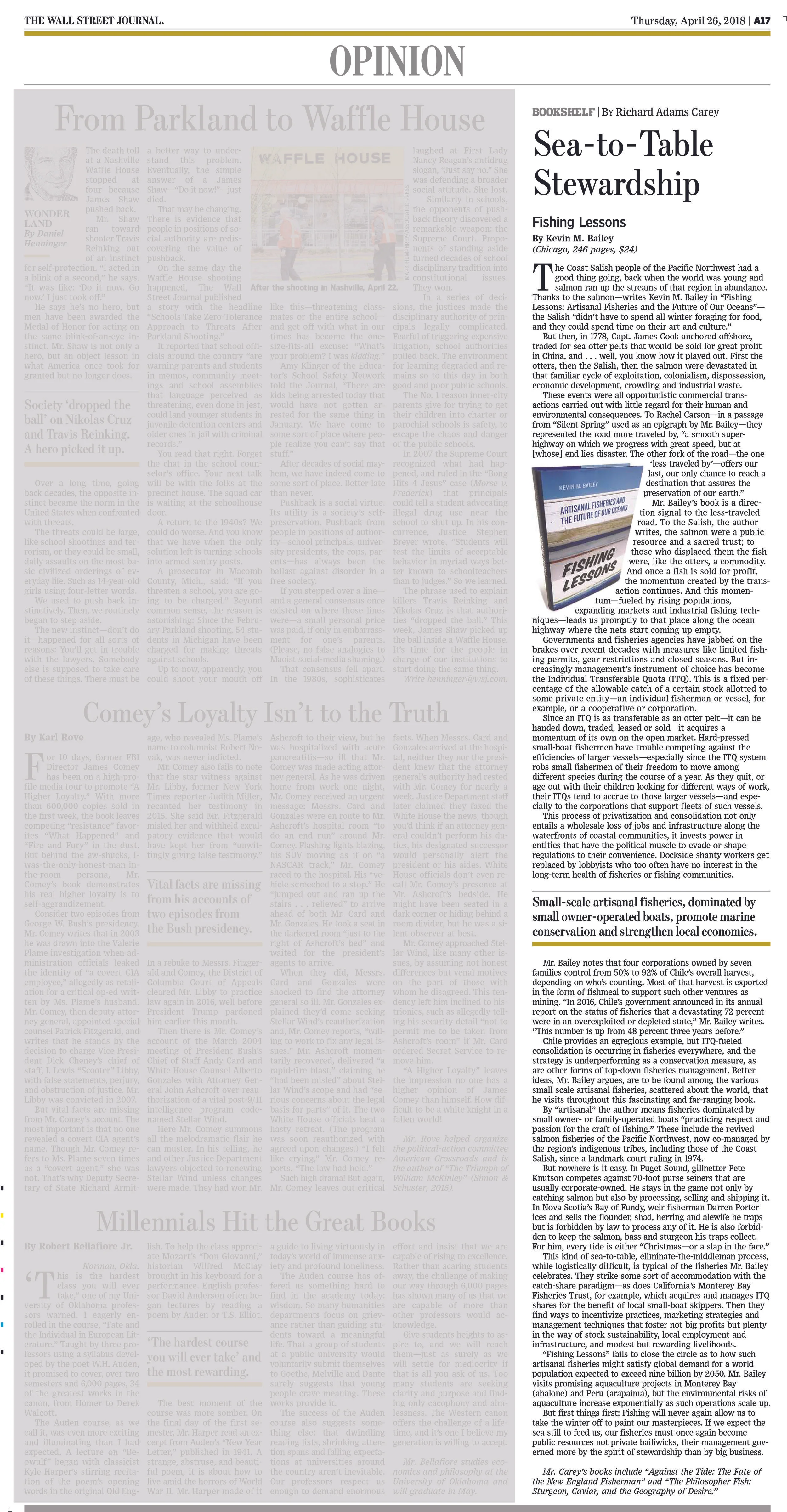 https://www.wsj.com/articles/fishing-lessons-review-sea-to-table-stewardship-1524696088