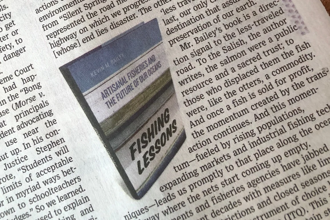 Sea-to-Table Stewardship - Wall Street Journal Book Review