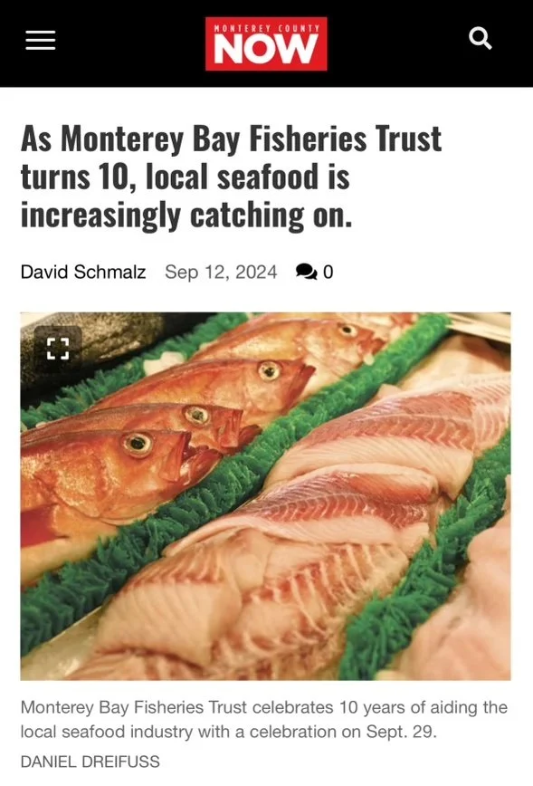 As Monterey Bay Fisheries Trust turns 10, local seafood is increasingly catching on.