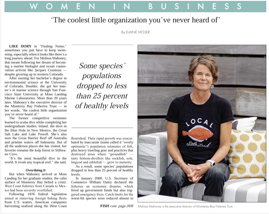 Women in Business - the Carmel Pinecone