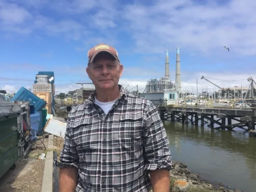 Roger Whitney in Moss Landing.