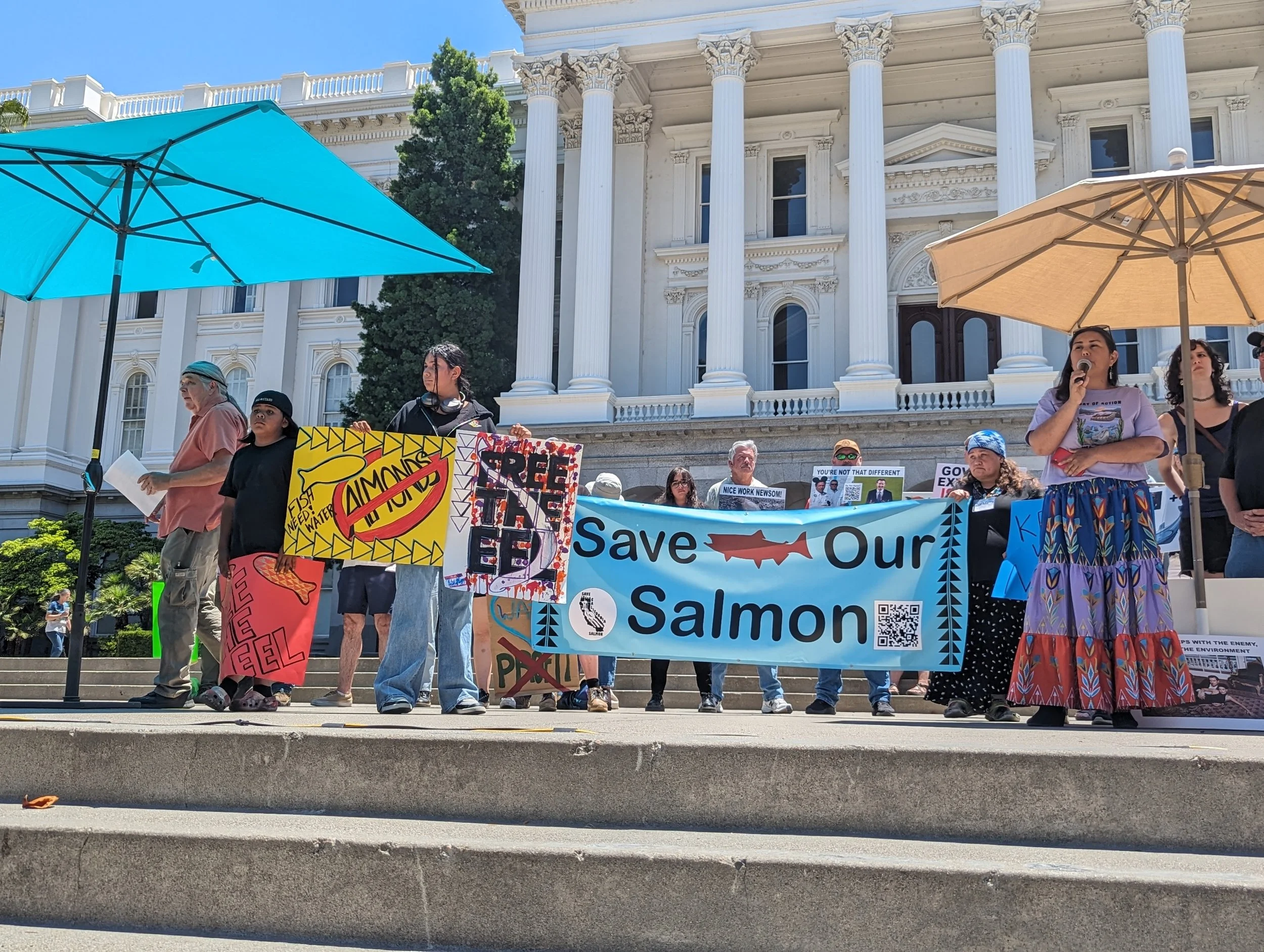 Report from on the Ground at Day of Action in Sacramento