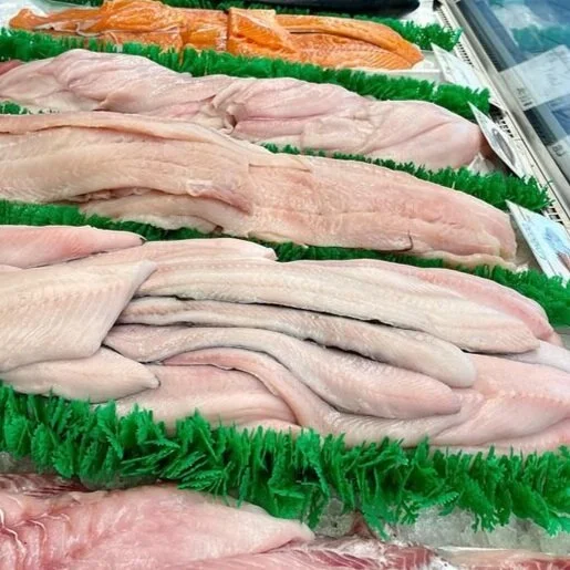 Local seafood display. Photo courtesy of Sea Harvest, Monterey.