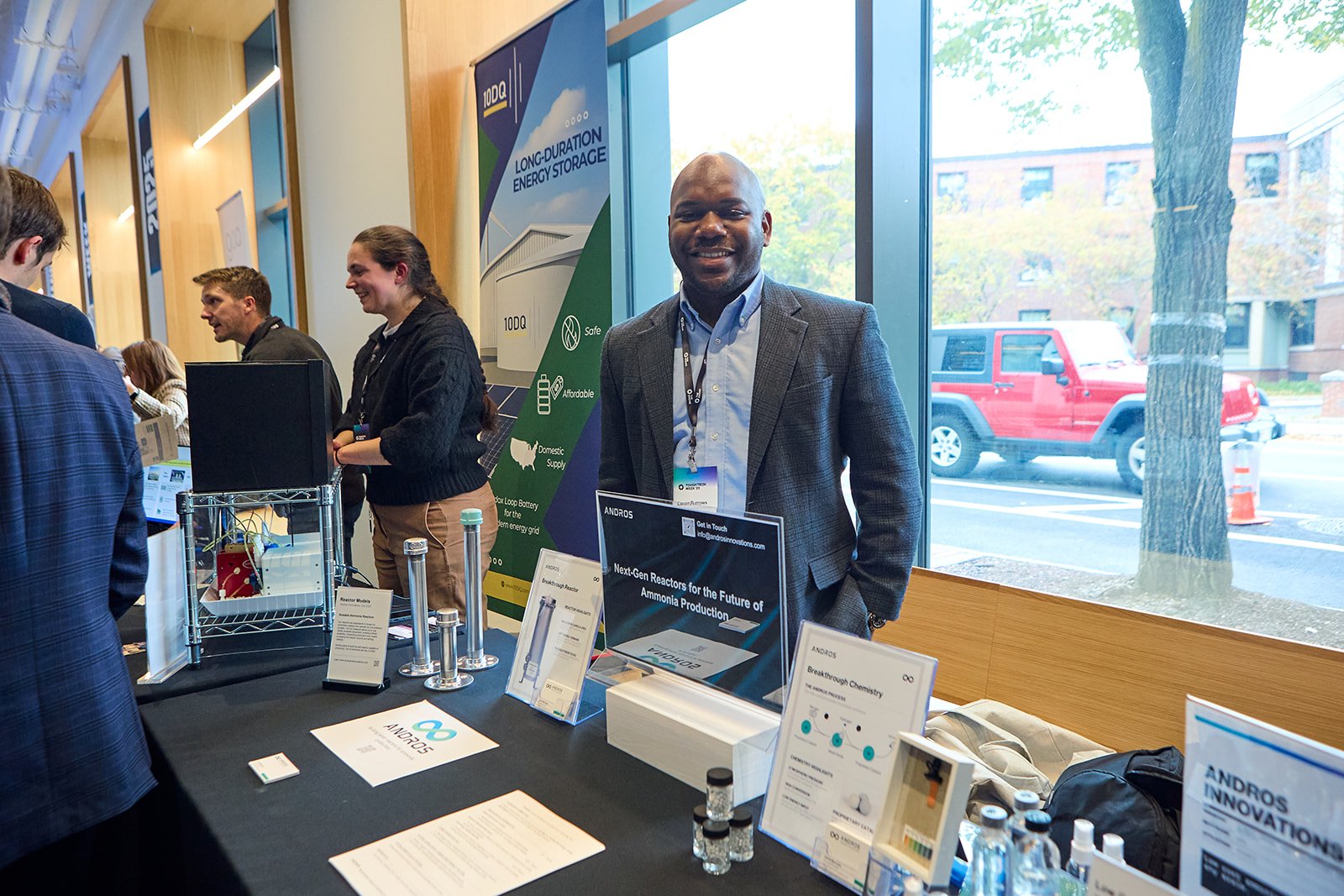Showcasing at Tough Tech week at The Engine